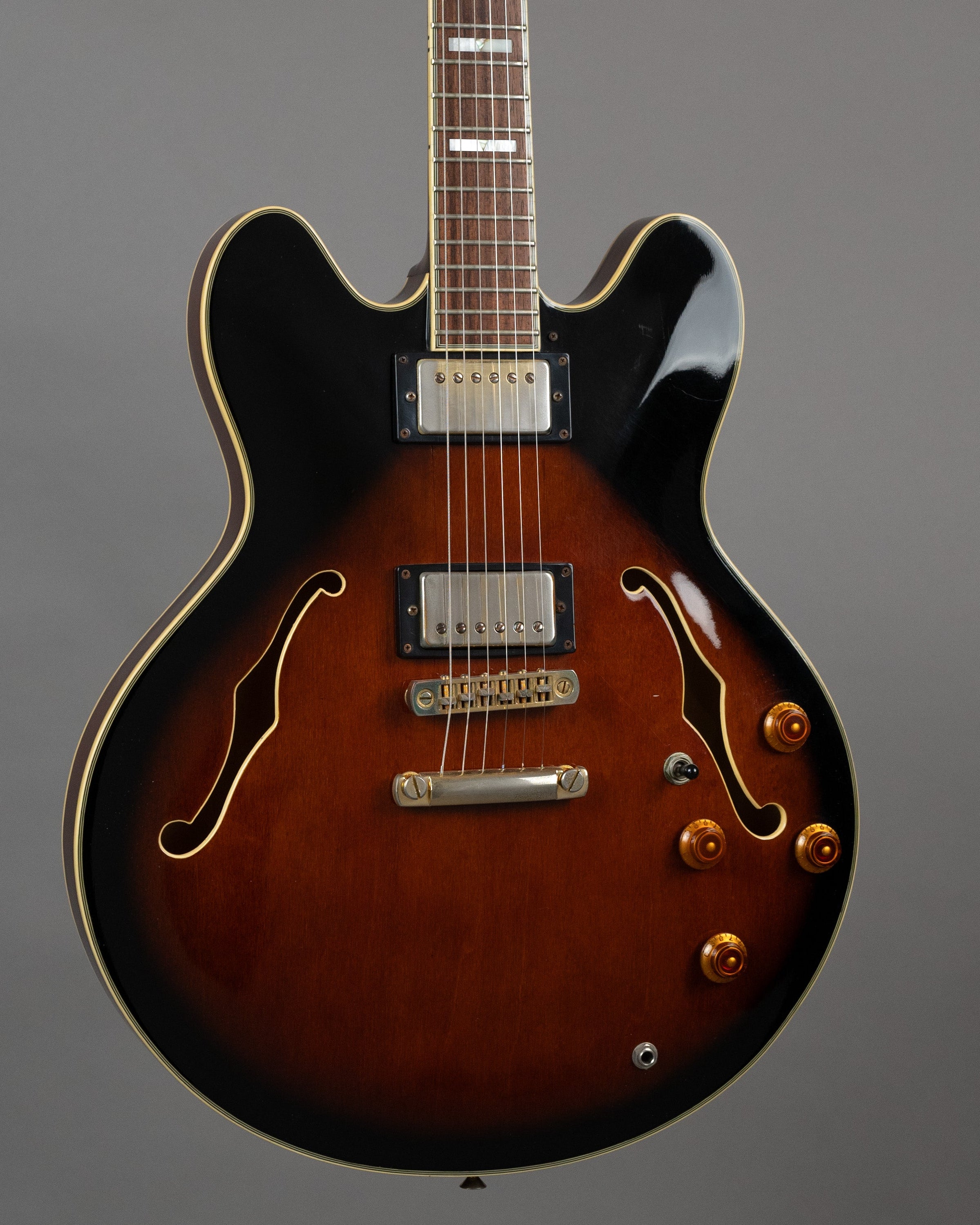 c1996 Epiphone Sheraton (Korea, Vintage Sunburst)