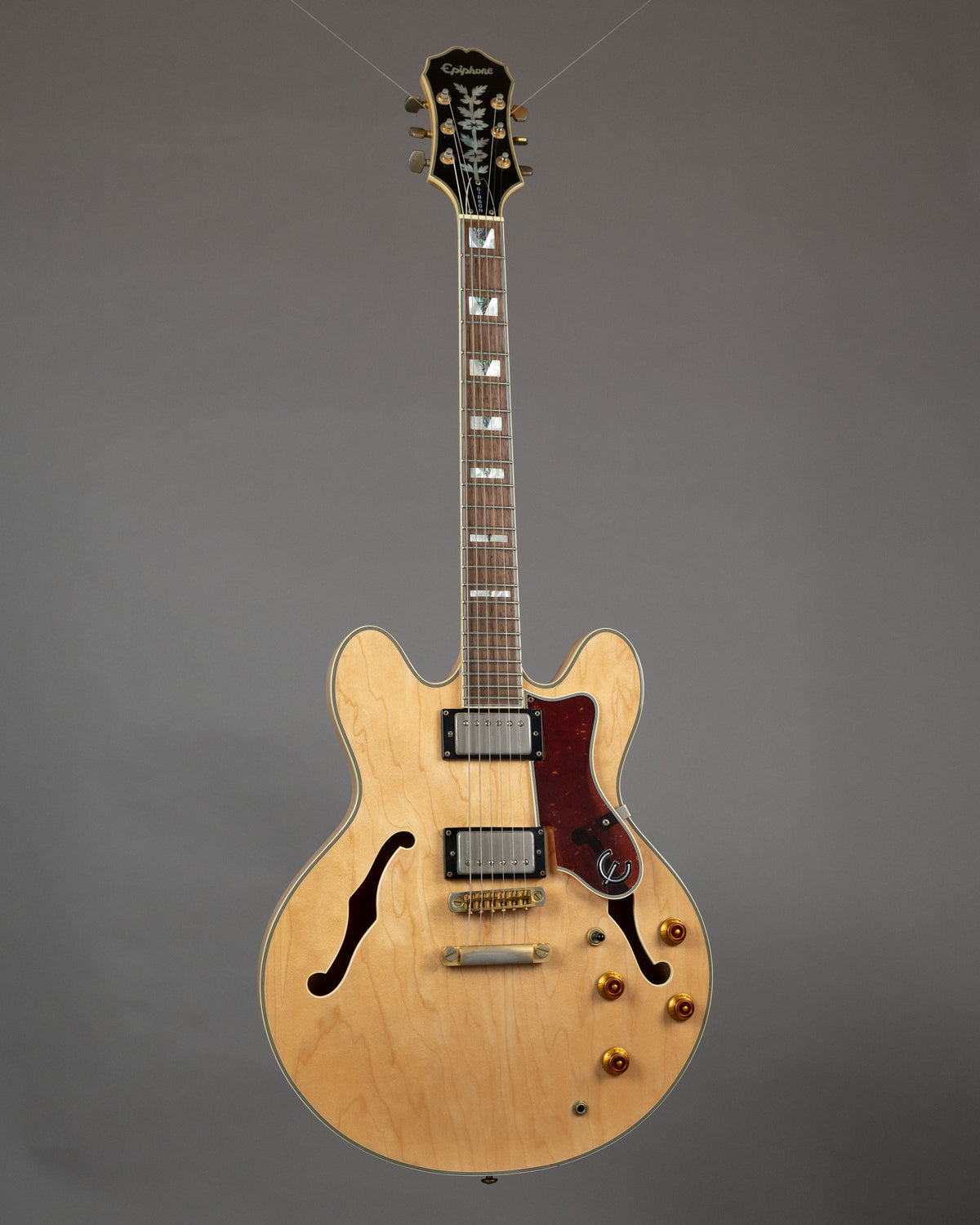 2001 Epiphone Sheraton (Korea, Natural, OHSC)