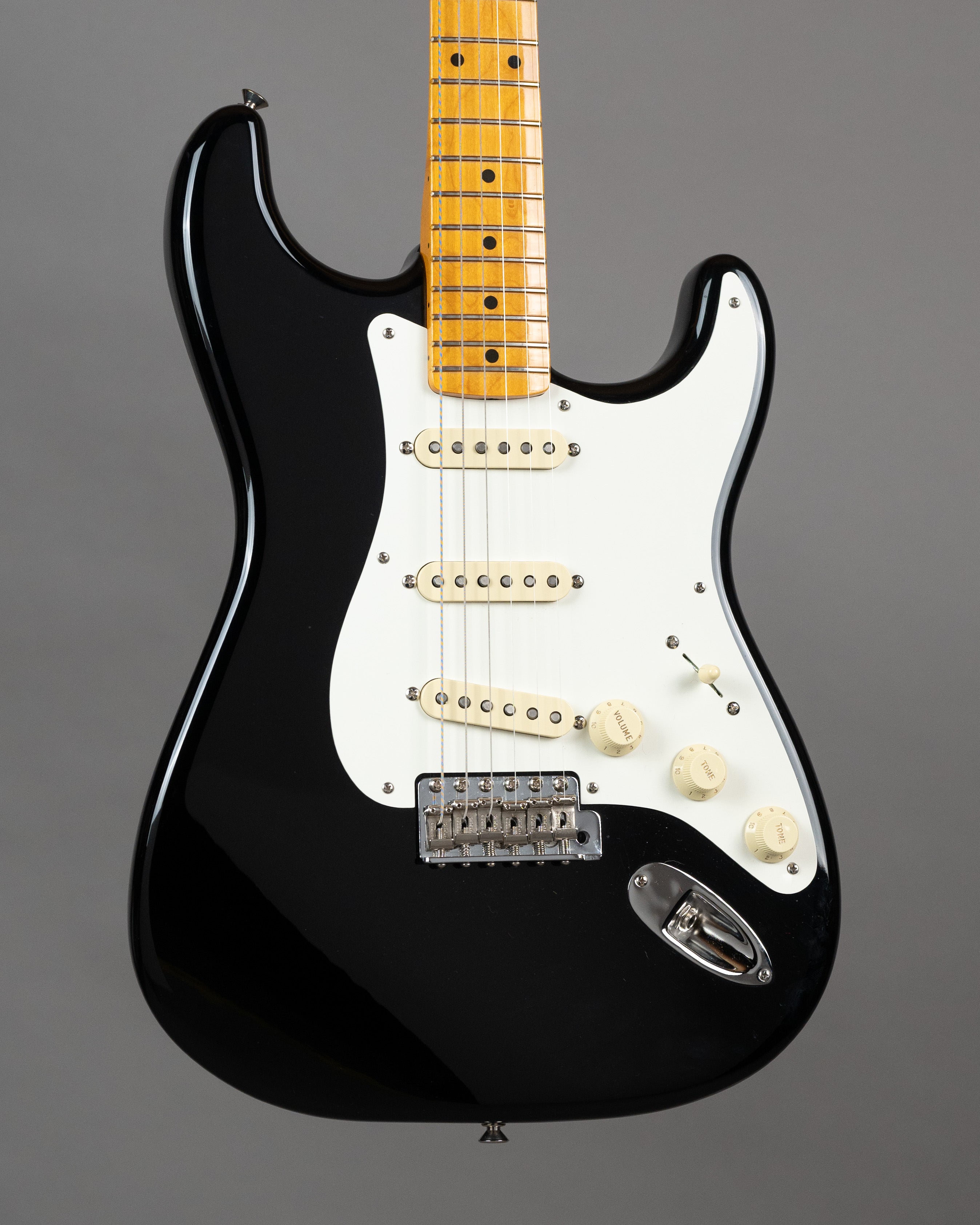2024 Fender American Vintage II 1957 Stratocaster (USA, Black, OHSC)