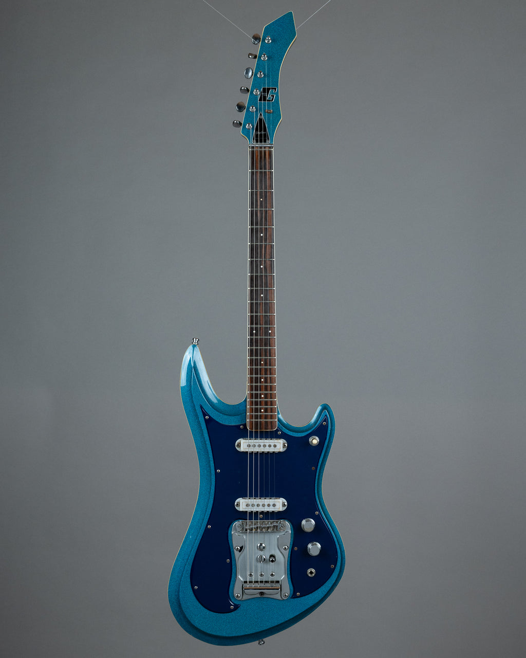 c1969 Guyatone LG-350T Sharp 5 (Japan, Blue Metallic)