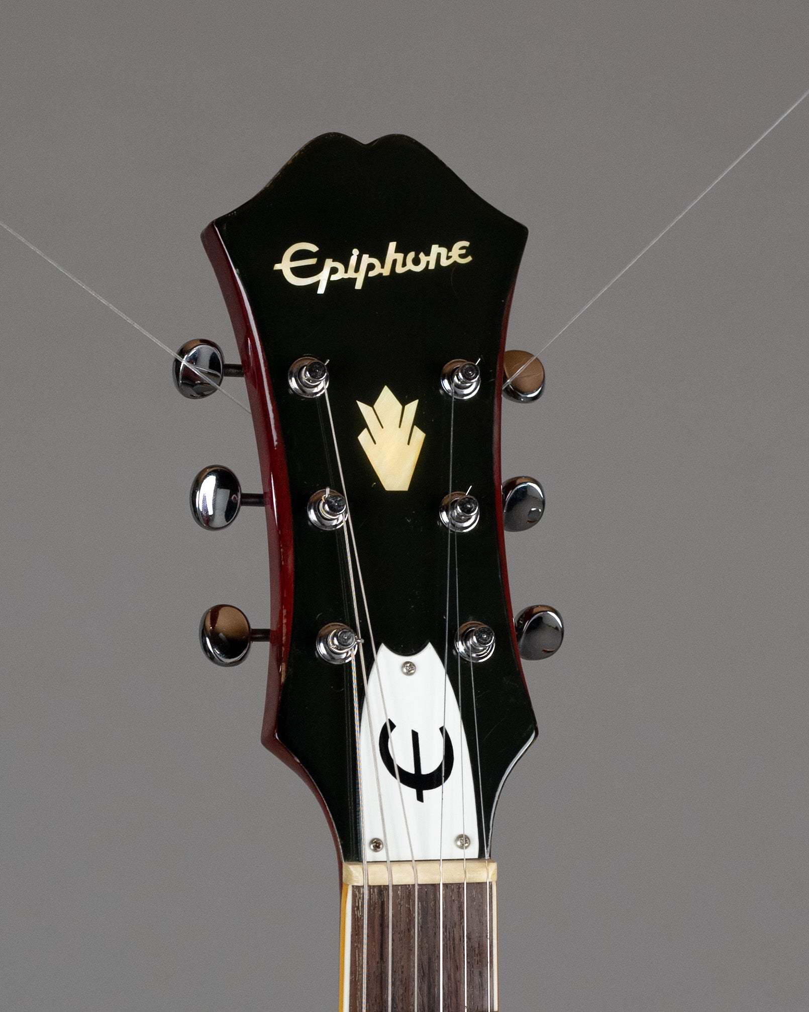c1990s Epiphone Riviera HB (Korea, Cherry)