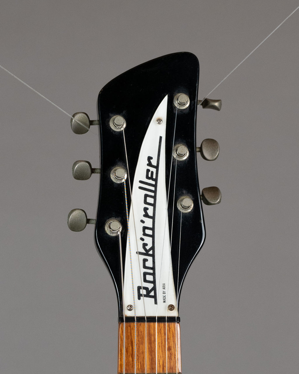c1983 Aria  'Rock 'n' Roller' Rickenbacker style (Japan, Jetglo)