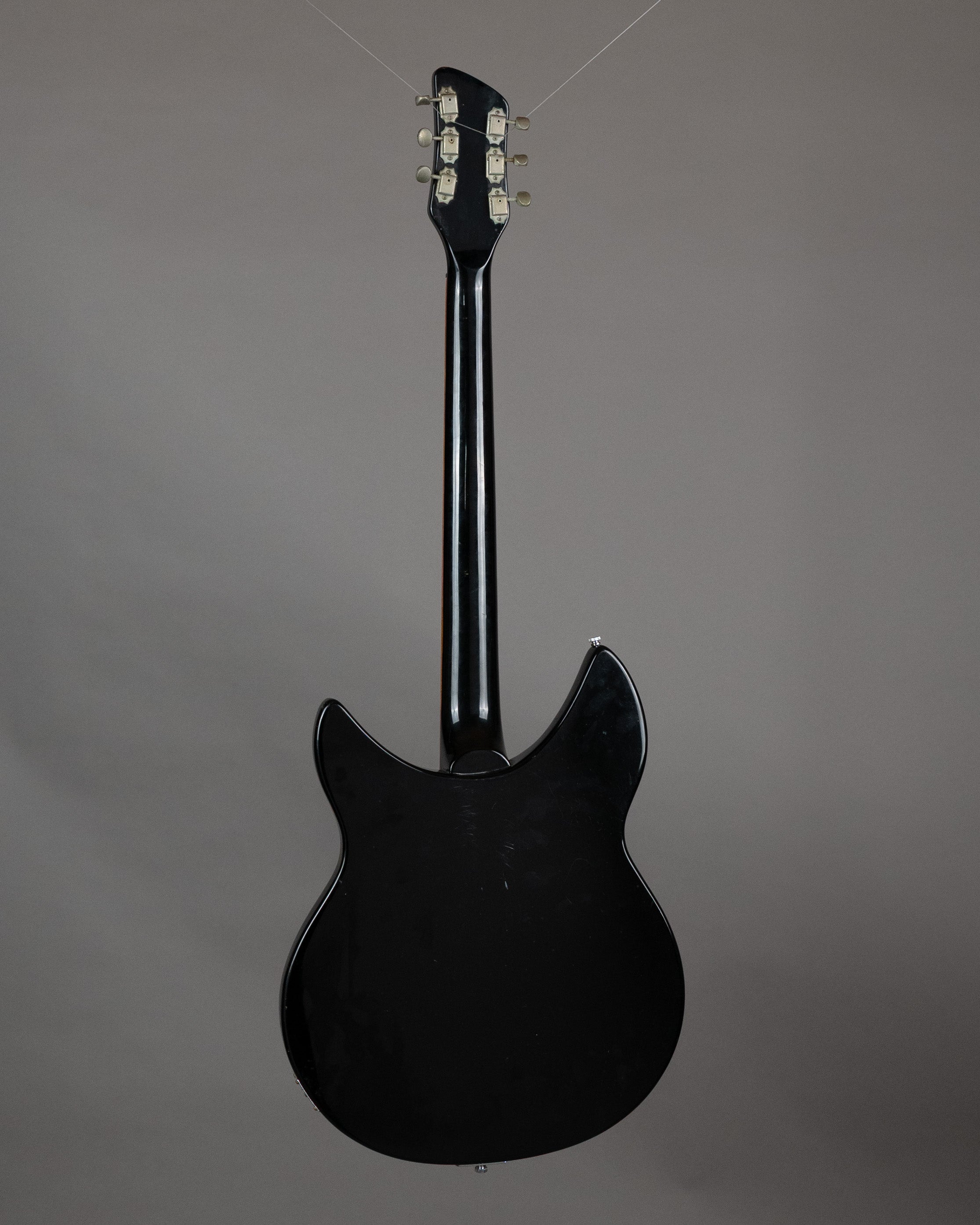 c1983 Aria  'Rock 'n' Roller' Rickenbacker style (Japan, Jetglo)