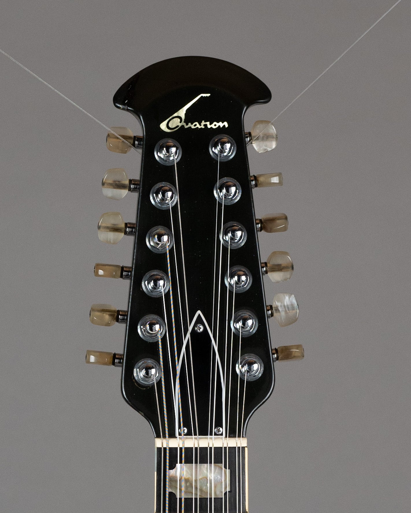 1979 Ovation Preacher Deluxe 12-String (USA, Black, OHSC)