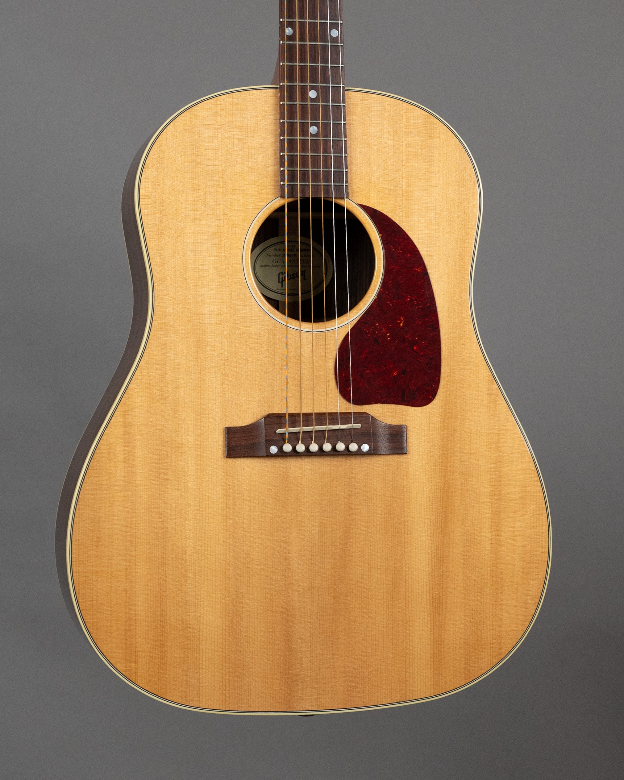 2024 Gibson J-45 Studio Rosewood (USA, Natural Gloss, Pickup, OHSC)