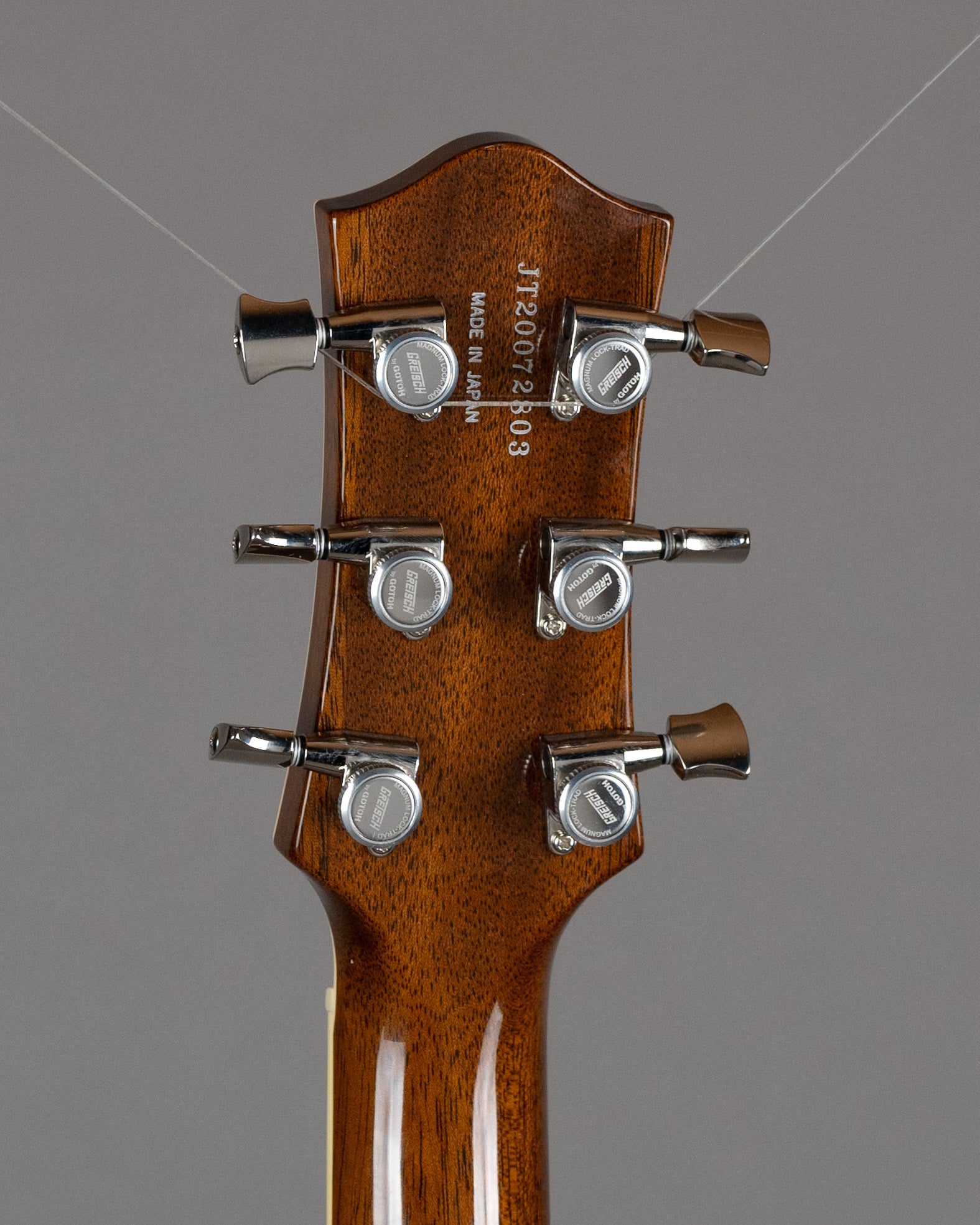 2020 Gretsch G6228FM Players Series Jet (Japan, Dark Cherry Stain, OHSC)