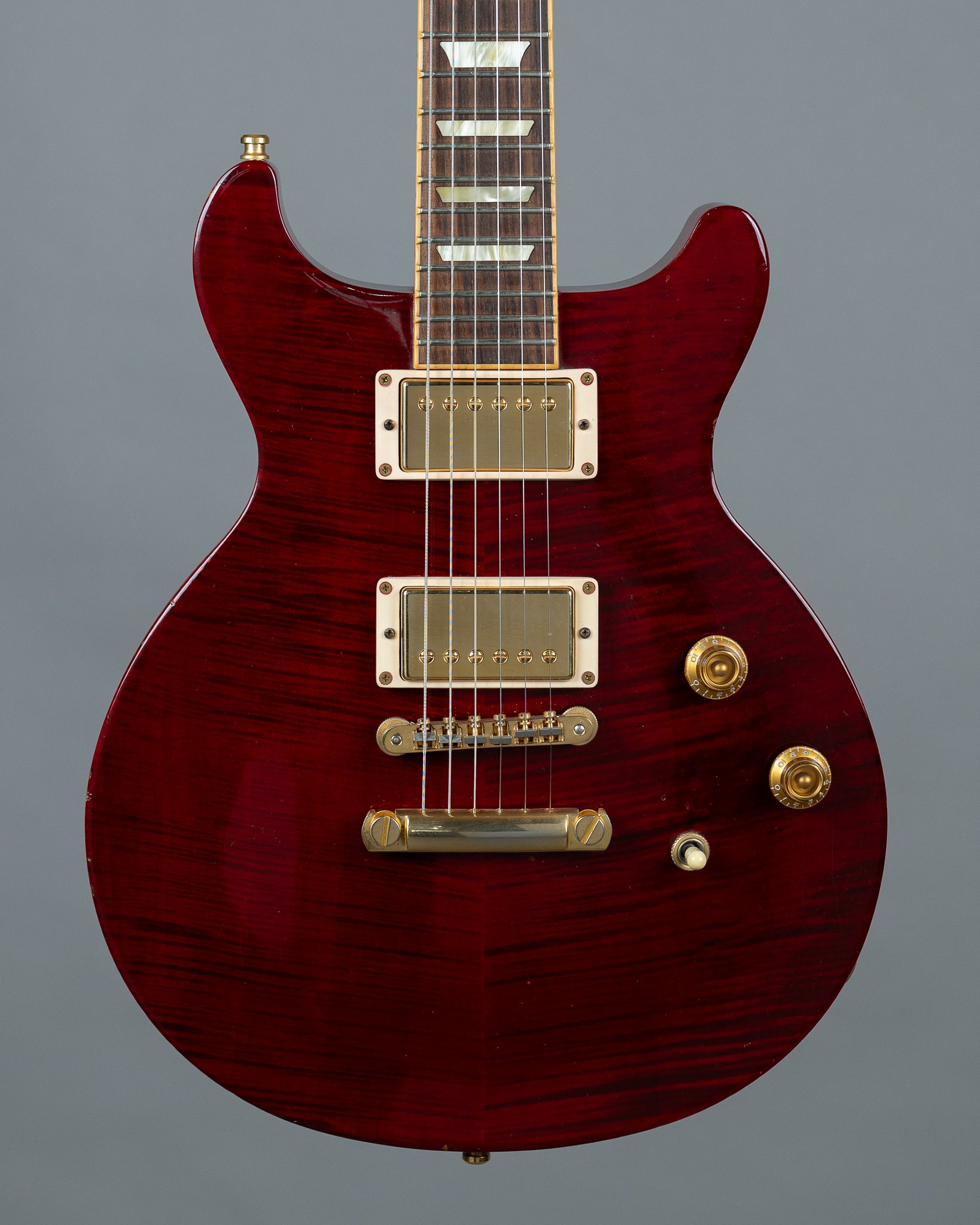 2006 Gibson Les Paul Standard Double Cut DC Plus Top (USA, Trans Red,