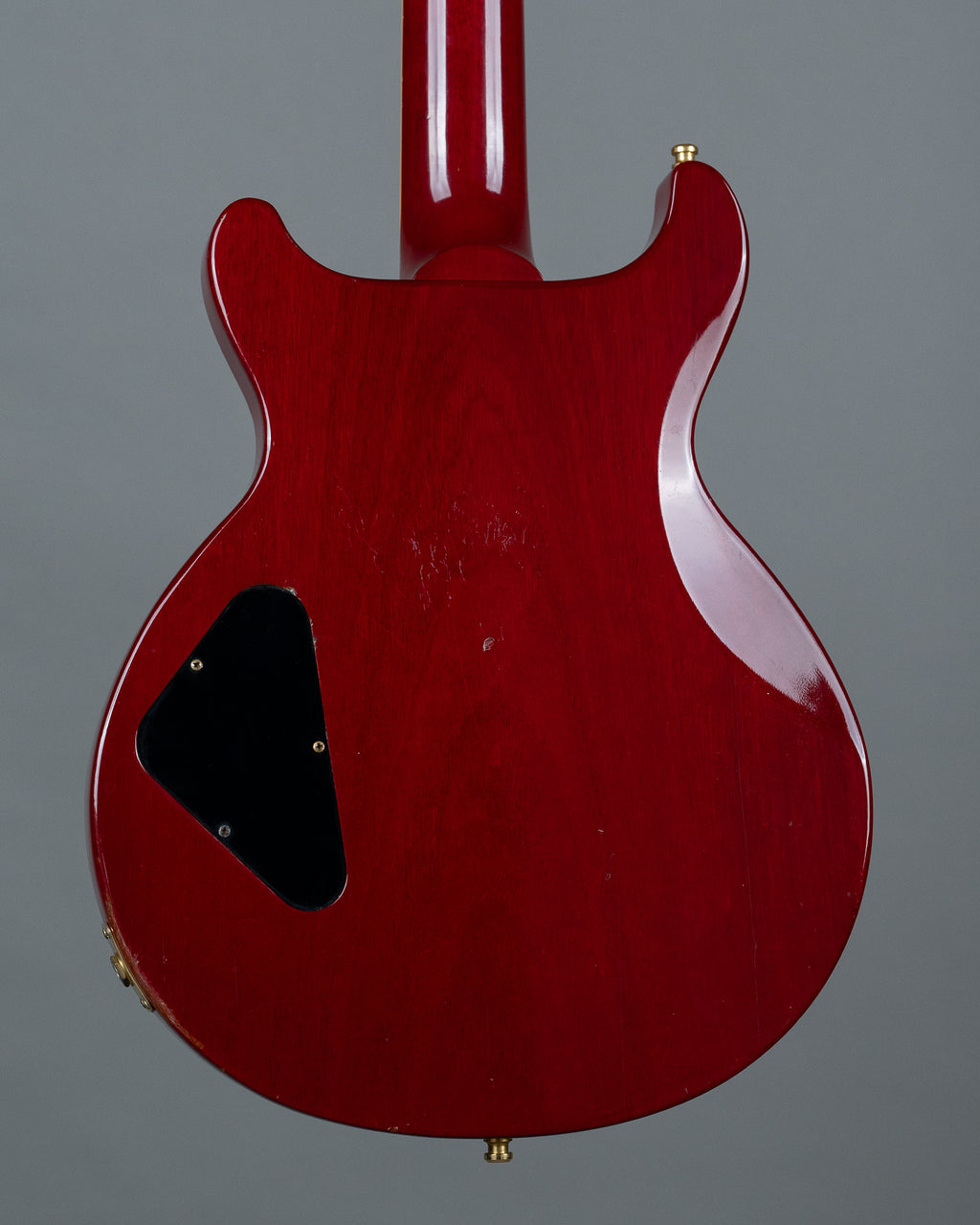2006 Gibson Les Paul Standard Double Cut DC Plus Top (USA, Trans Red, OHSC)