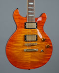 1998 Gibson Les Paul Standard DC Double Cut Plus Top (USA, Tangerine Burst, OHSC)