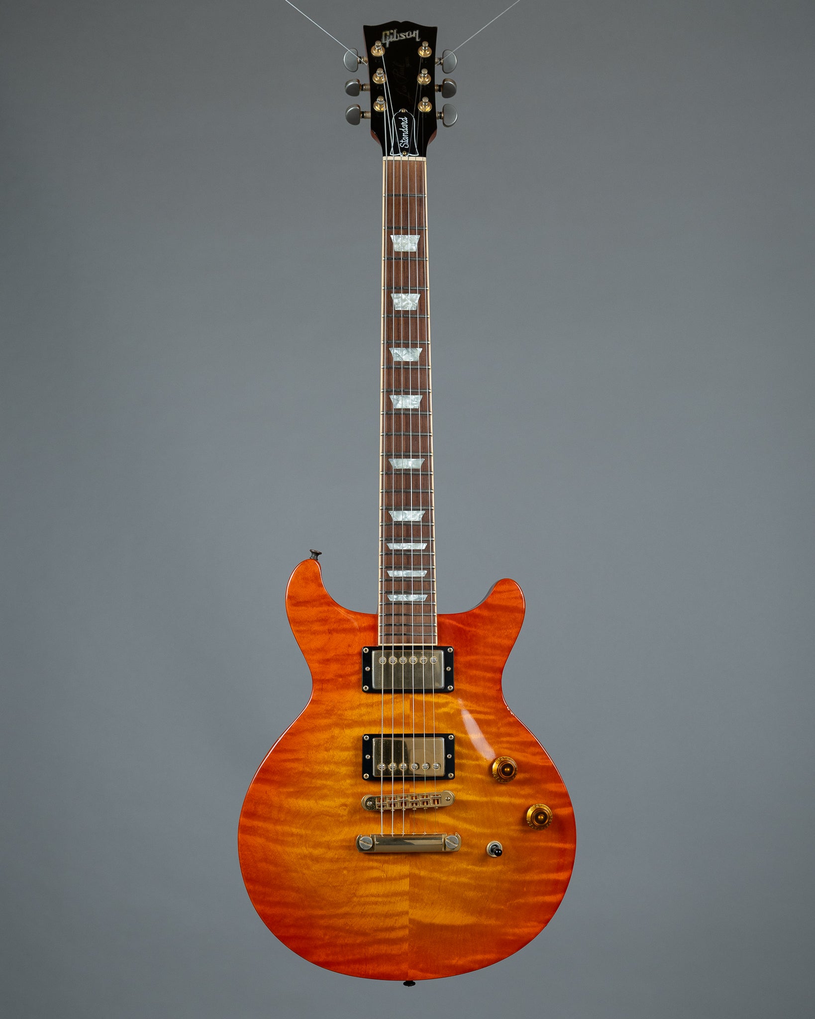 1998 Gibson Les Paul Standard DC Double Cut Plus Top (USA, Tangerine B