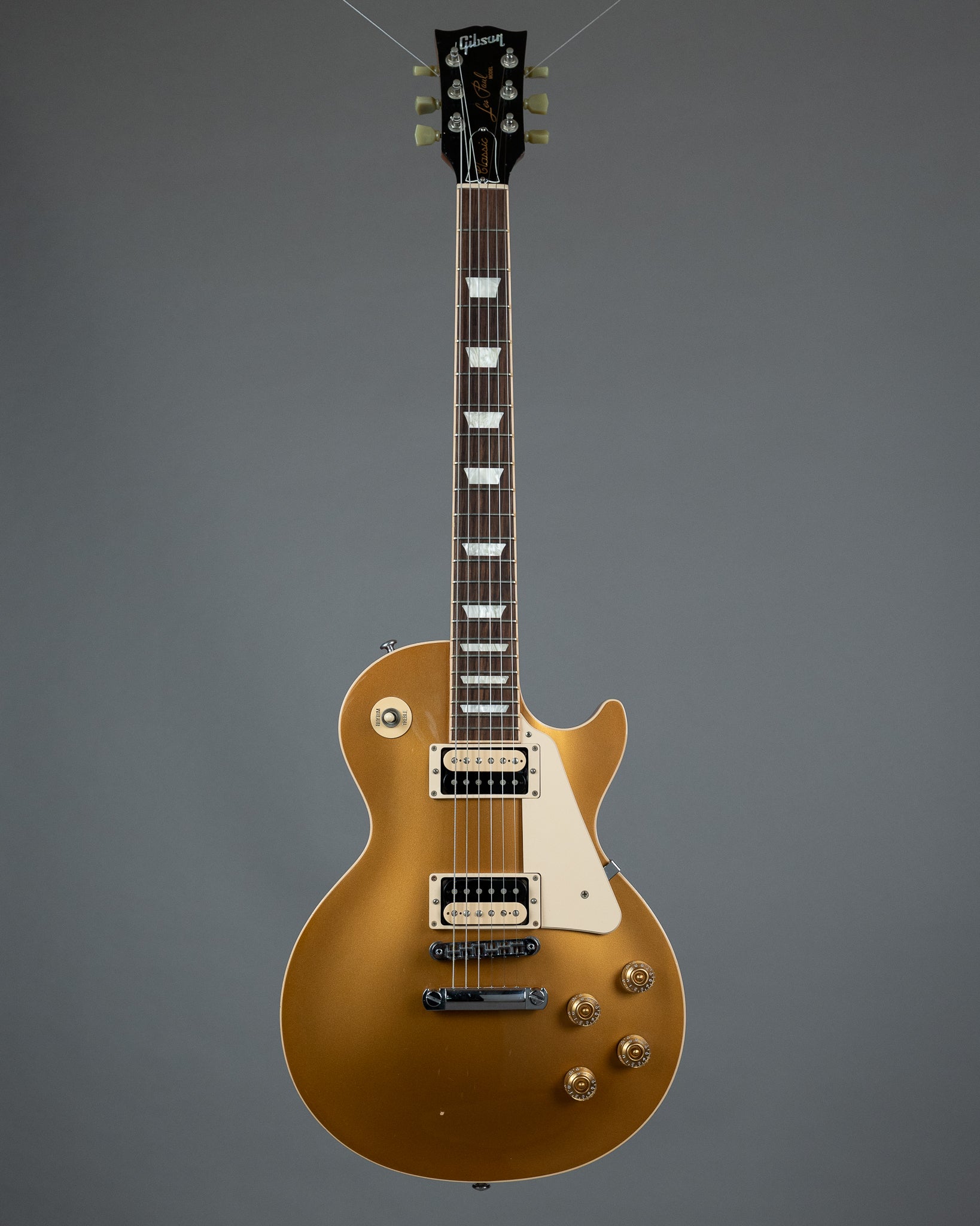 2016 Gibson Les Paul Classic (USA, Goldtop, OHSC)