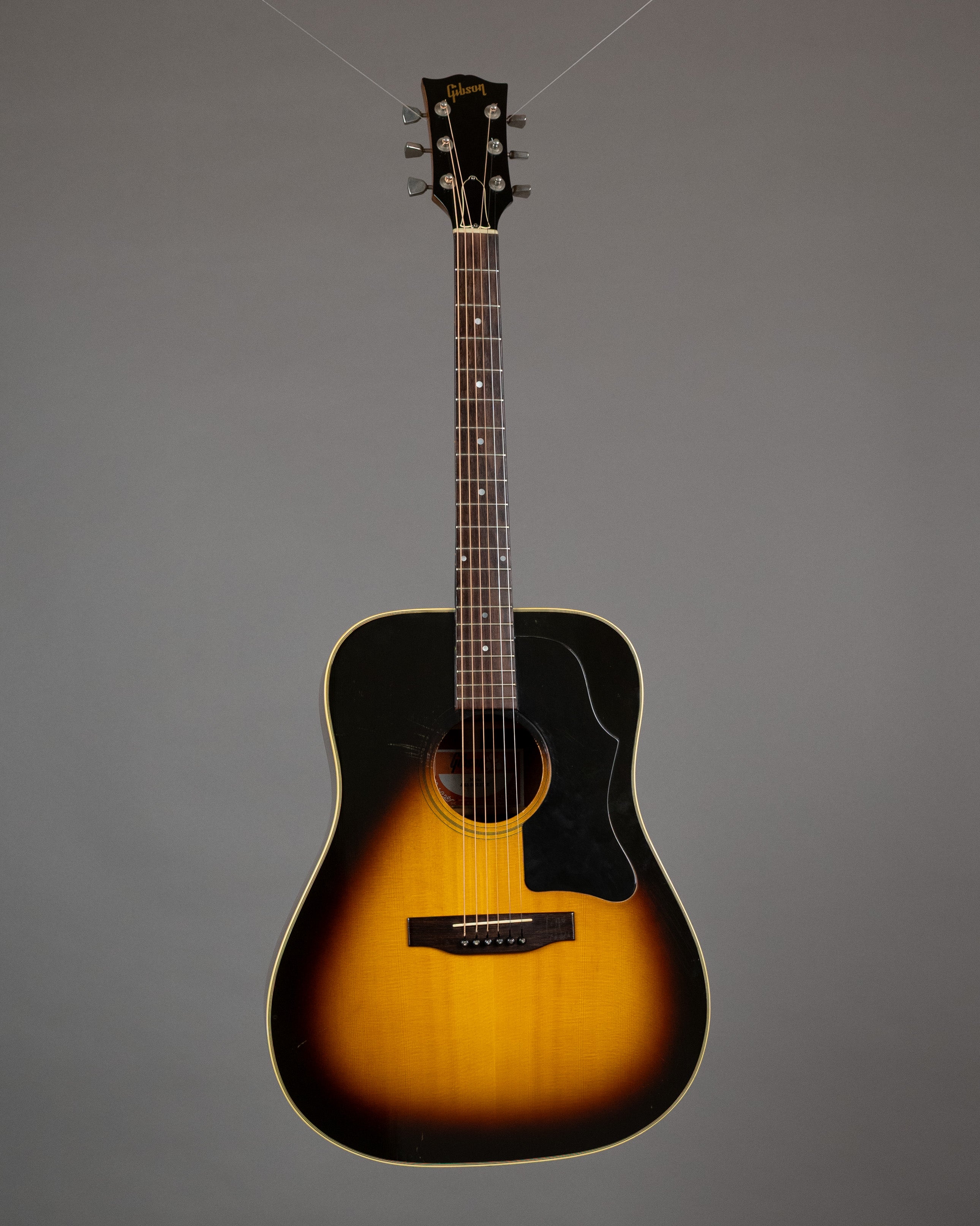 1978 Gibson J-45 Deluxe (USA, Sunburst, HSC)