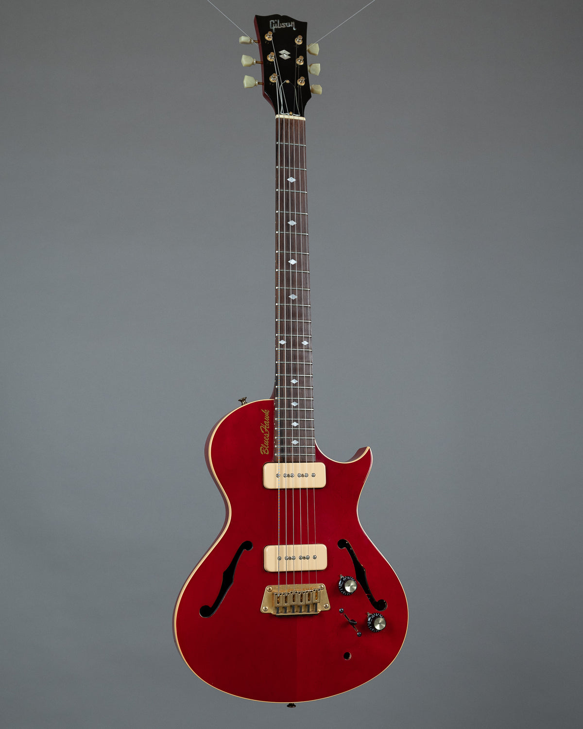 1997 Gibson Blueshawk P90 MOD (USA, Cherry)