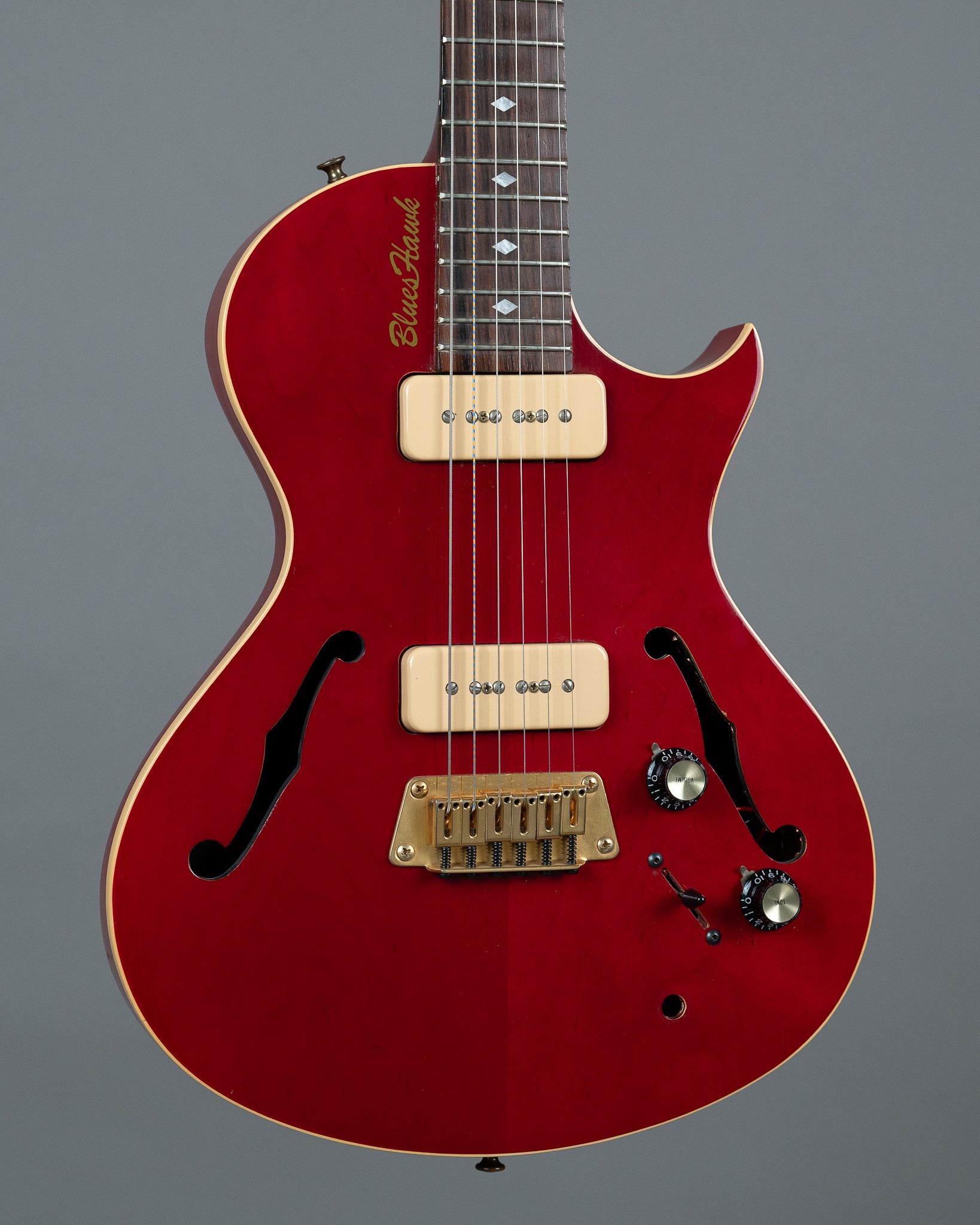 1997 Gibson Blueshawk P90 MOD (USA, Cherry)
