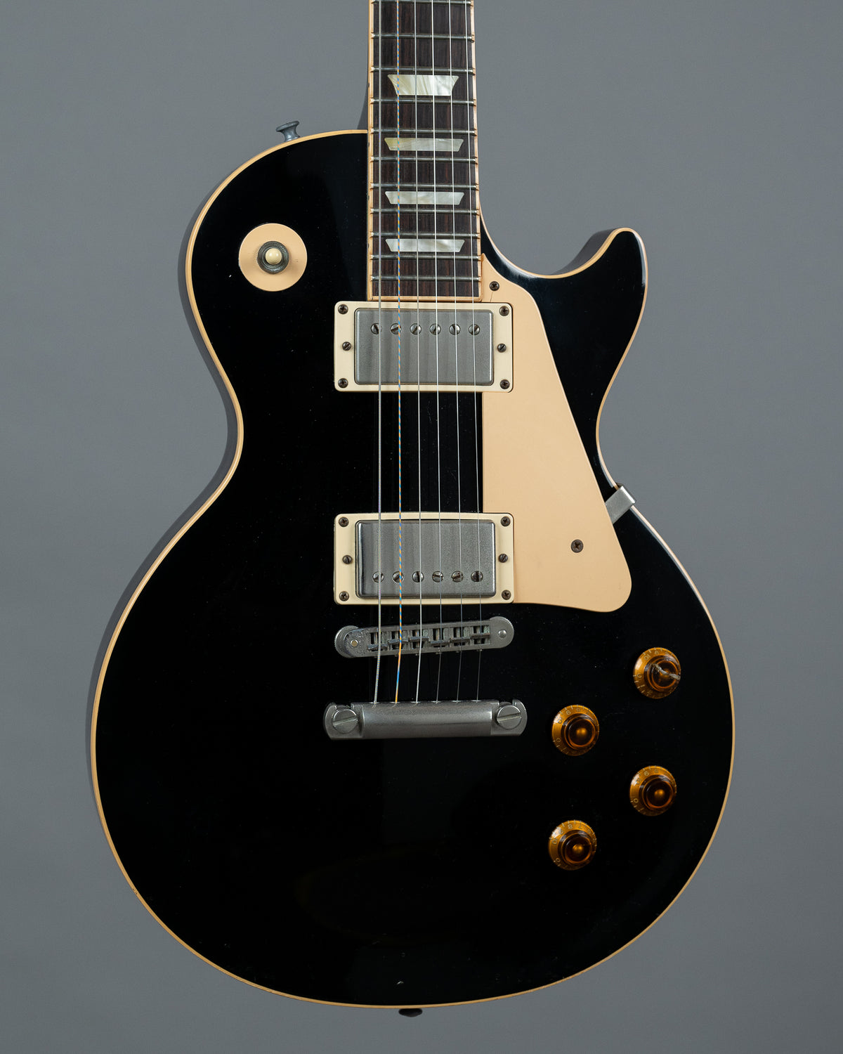 2005 Gibson Les Paul Standard 50s Neck (USA, Ebony, OHSC)