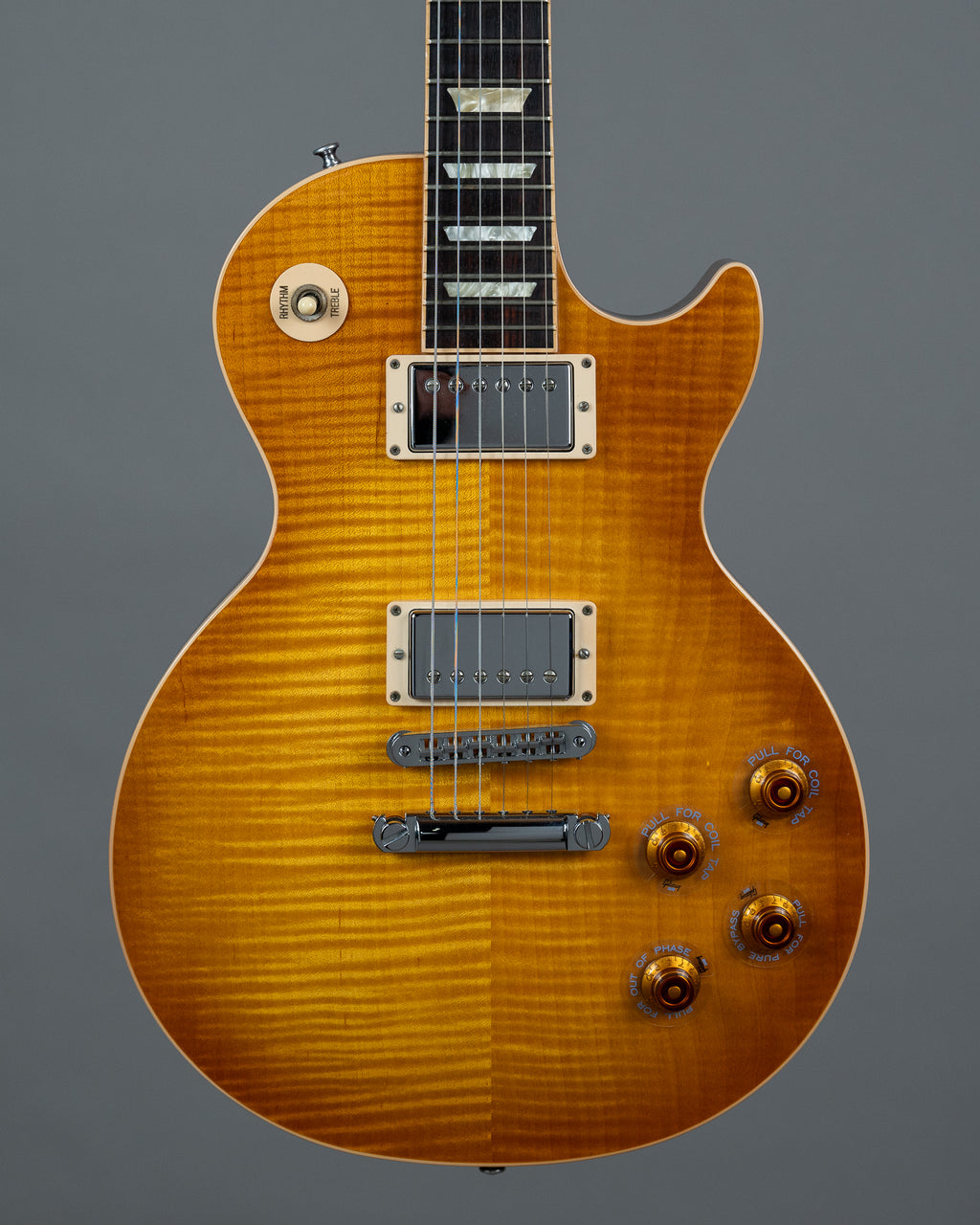 2012 Gibson Les Paul Standard Plus Top (USA, Translucent Amber, OHSC)