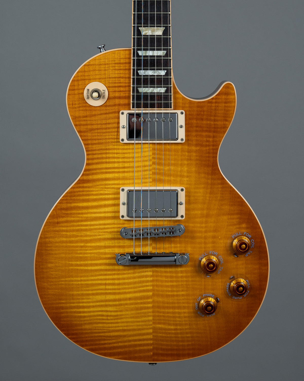 2012 Gibson Les Paul Standard Plus Top (USA, Translucent Amber, OHSC)