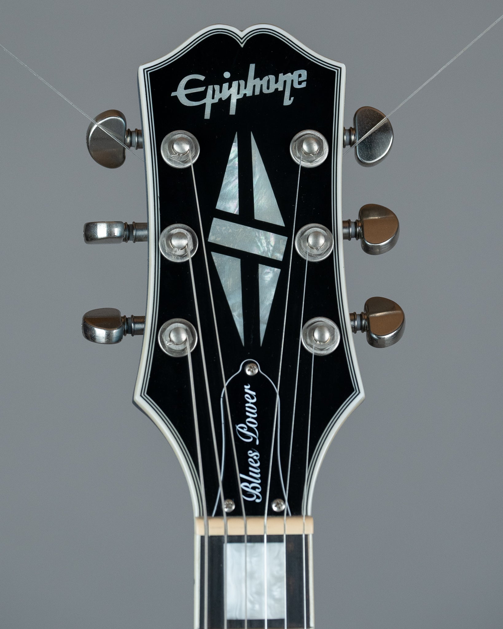 2023 Epiphone Jared James Nichols Signature "Blues Power" Les Paul Custom (Indonesia, Aged Pelham Blue, Gig Bag)