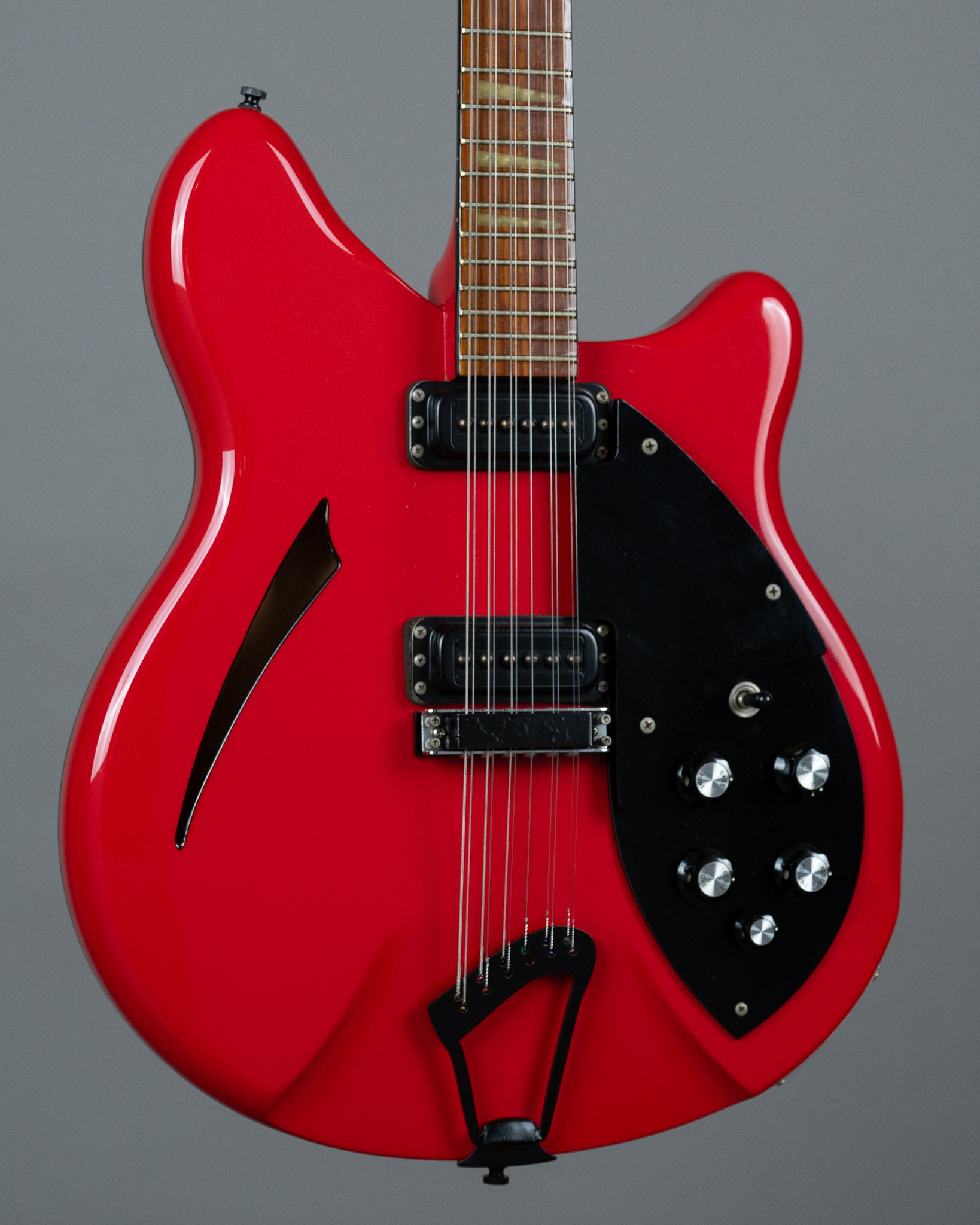 1991 Rickenbacker 360/12 (USA, Ruby Red, Black HW, OHSC)