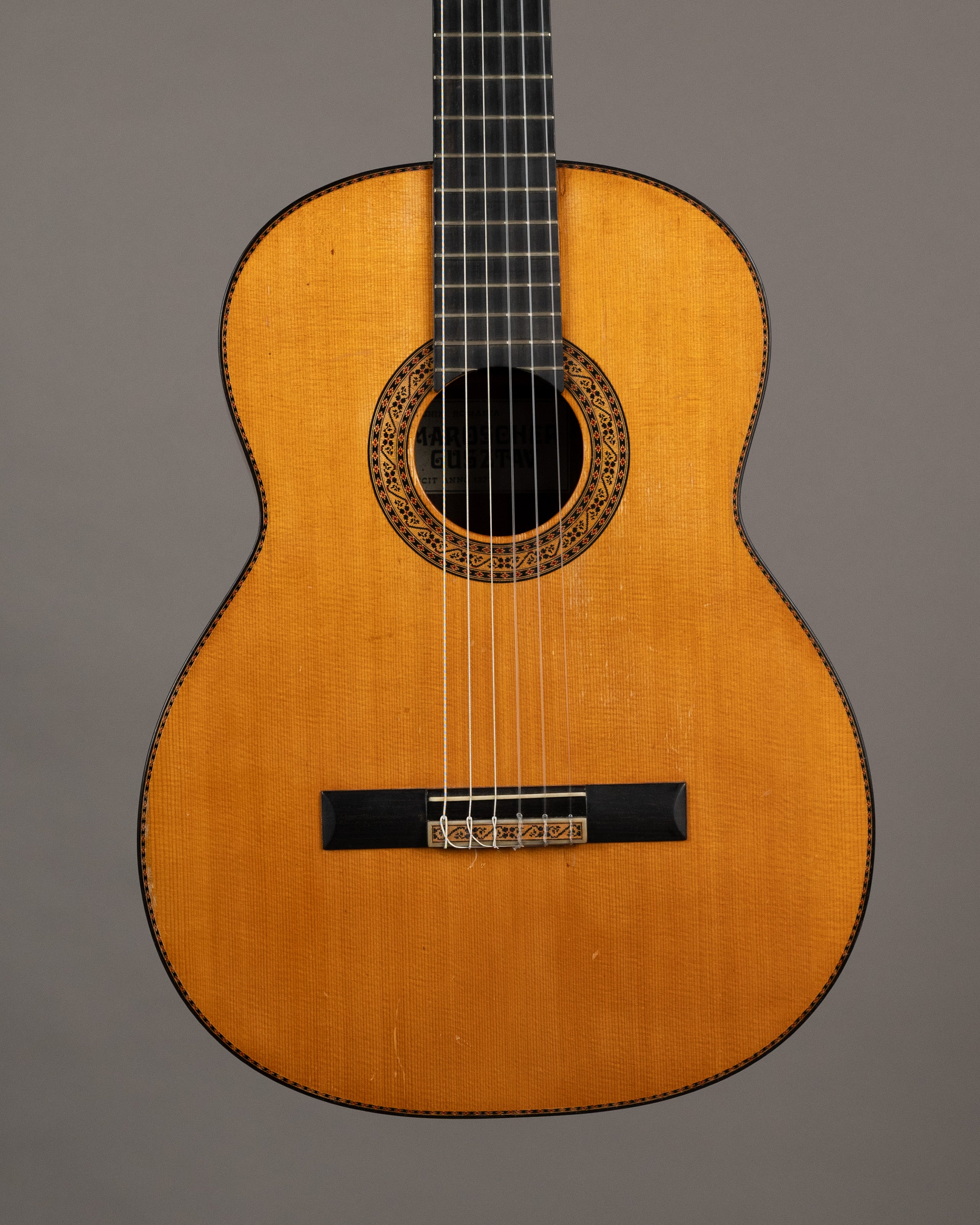 1977 Maroscher Gusztáv Classical (Romania, Spruce/Rosewood, HSC)