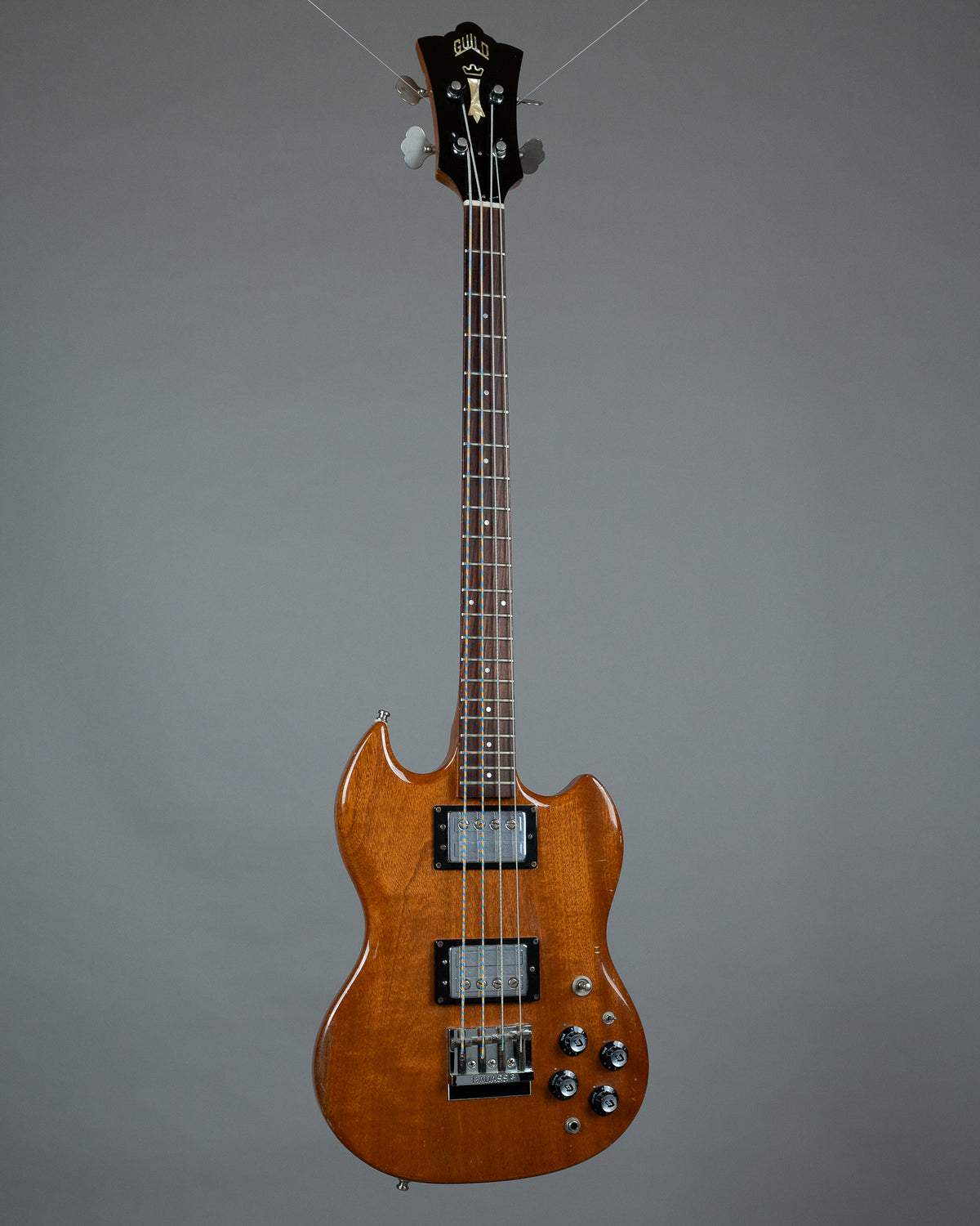 1973 Guild JS-II Bass (USA, Natural, HSC)