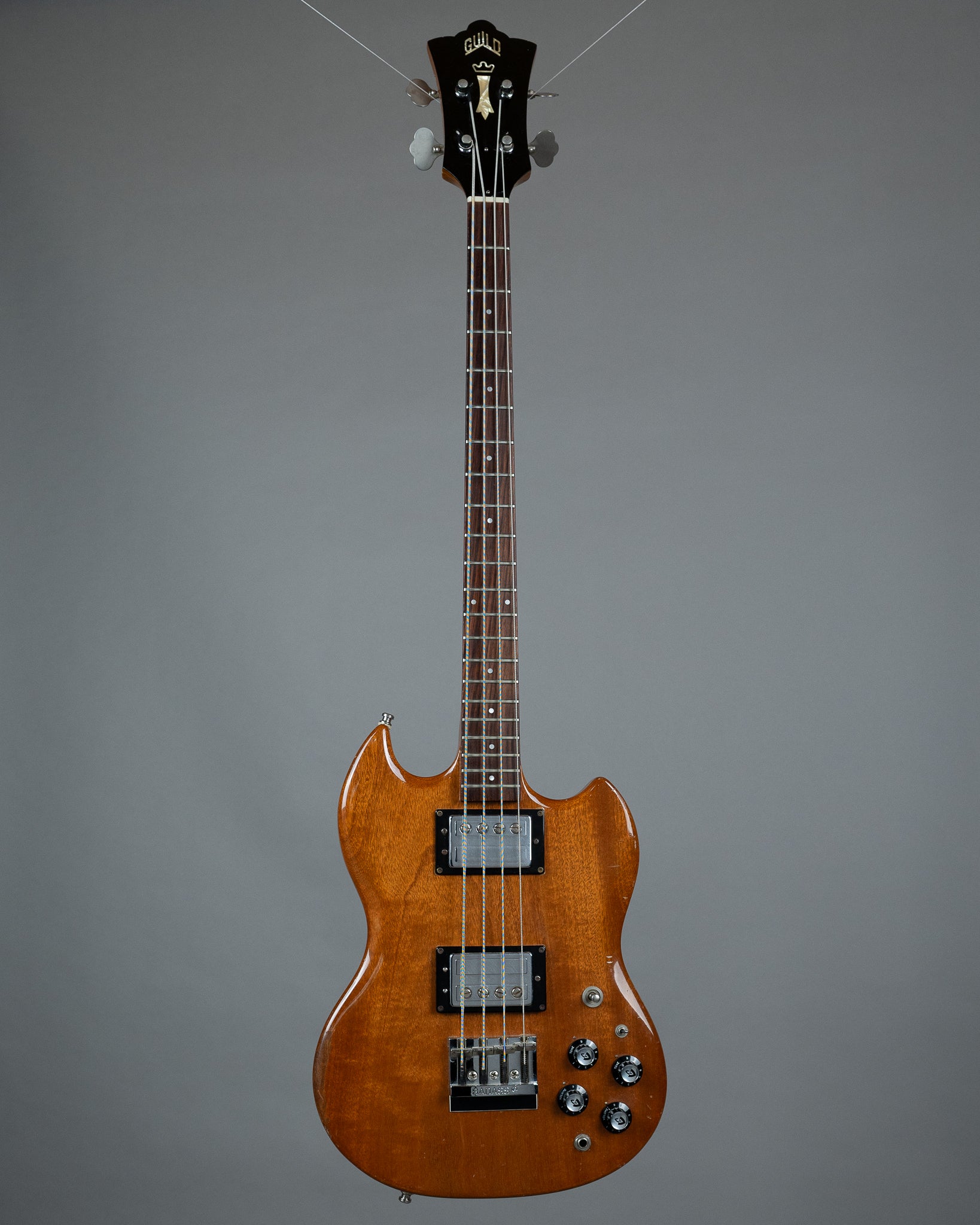 1973 Guild JS-II Bass (USA, Natural, HSC)