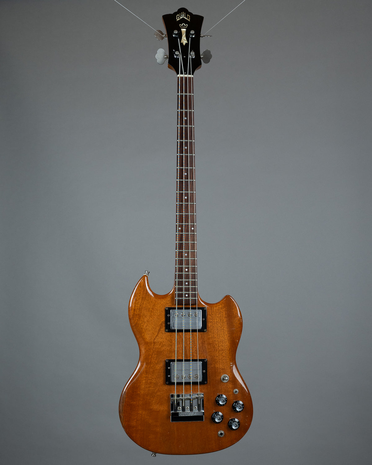 1973 Guild JS-II Bass (USA, Natural, HSC)