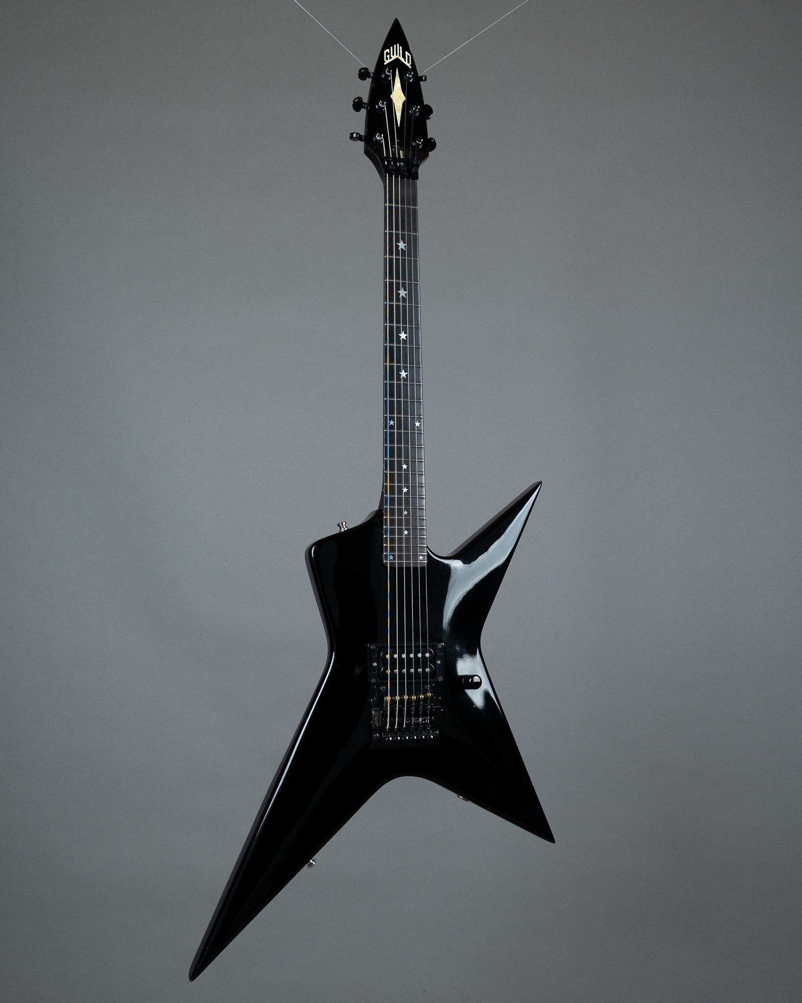 1984 Guild X-88 Flying Star Mick Mars/Motley Crue (USA, Black, OHSC)