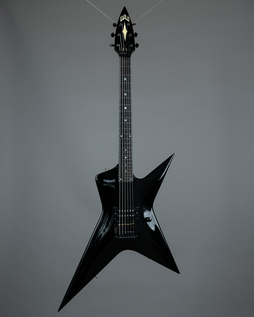 1984 Guild X-88 Flying Star Mick Mars/Motley Crue (USA, Black, OHSC)