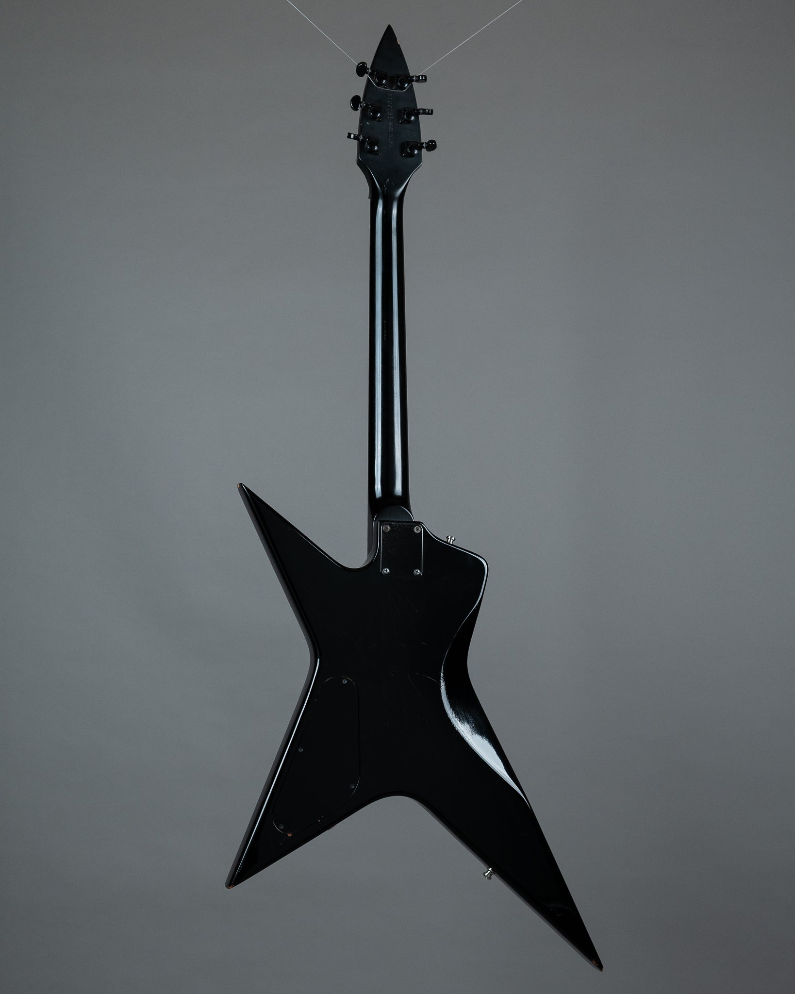 1984 Guild X-88 Flying Star Mick Mars/Motley Crue (USA, Black, OHSC)