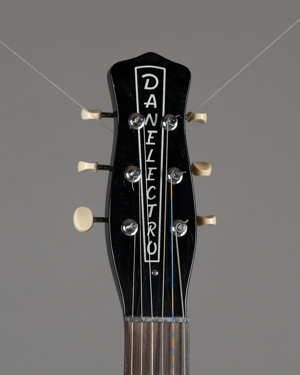 c2000s Danelectro U2 Left Handed (Korea, Black)