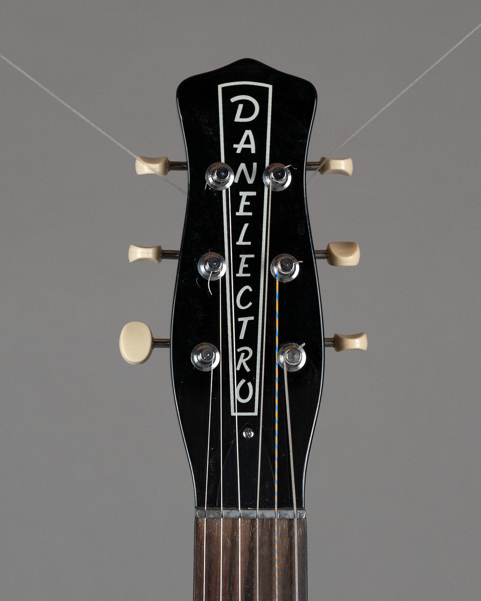 c2000s Danelectro U2 Left Handed (Korea, Black)