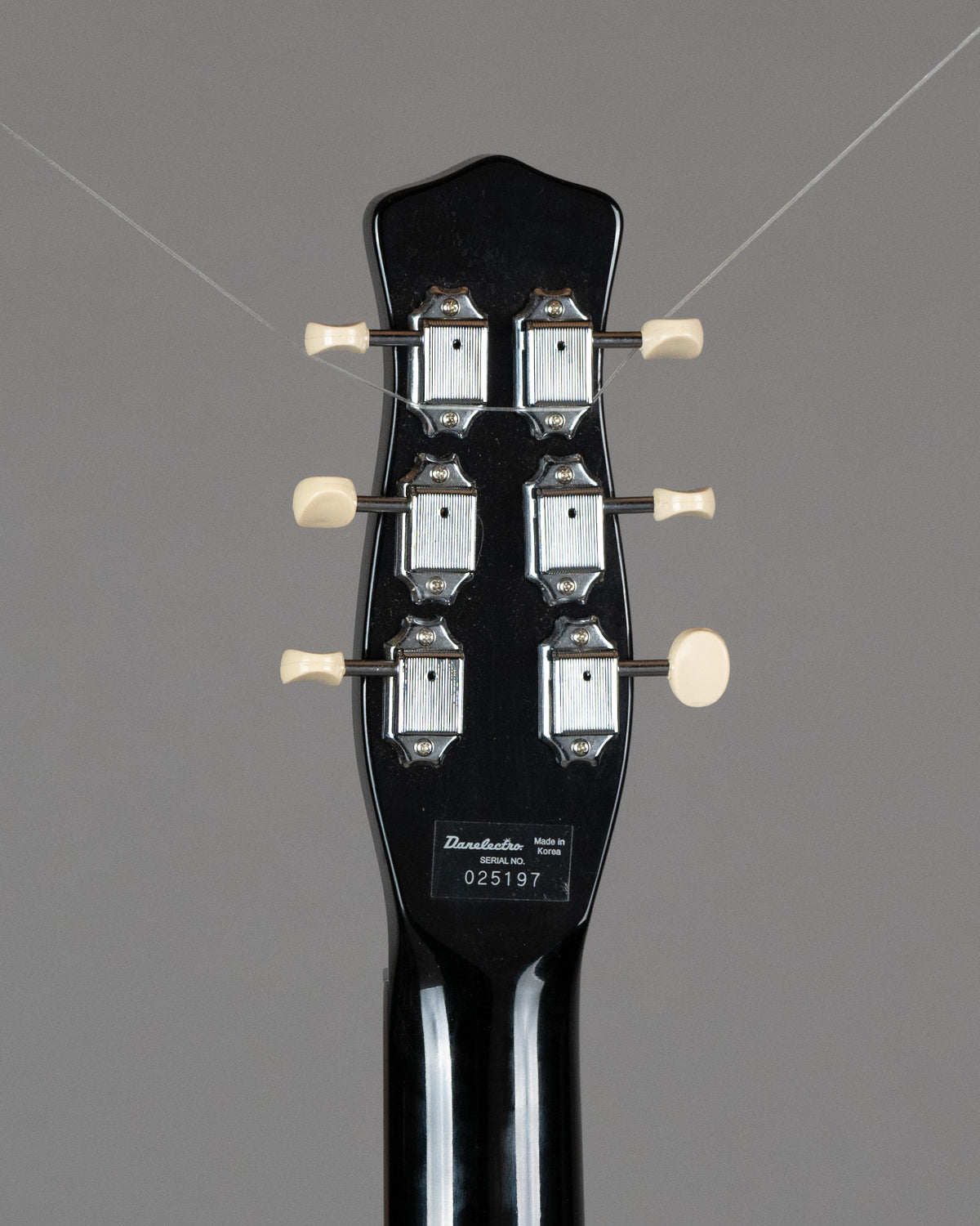 c2000s Danelectro U2 Left Handed (Korea, Black)