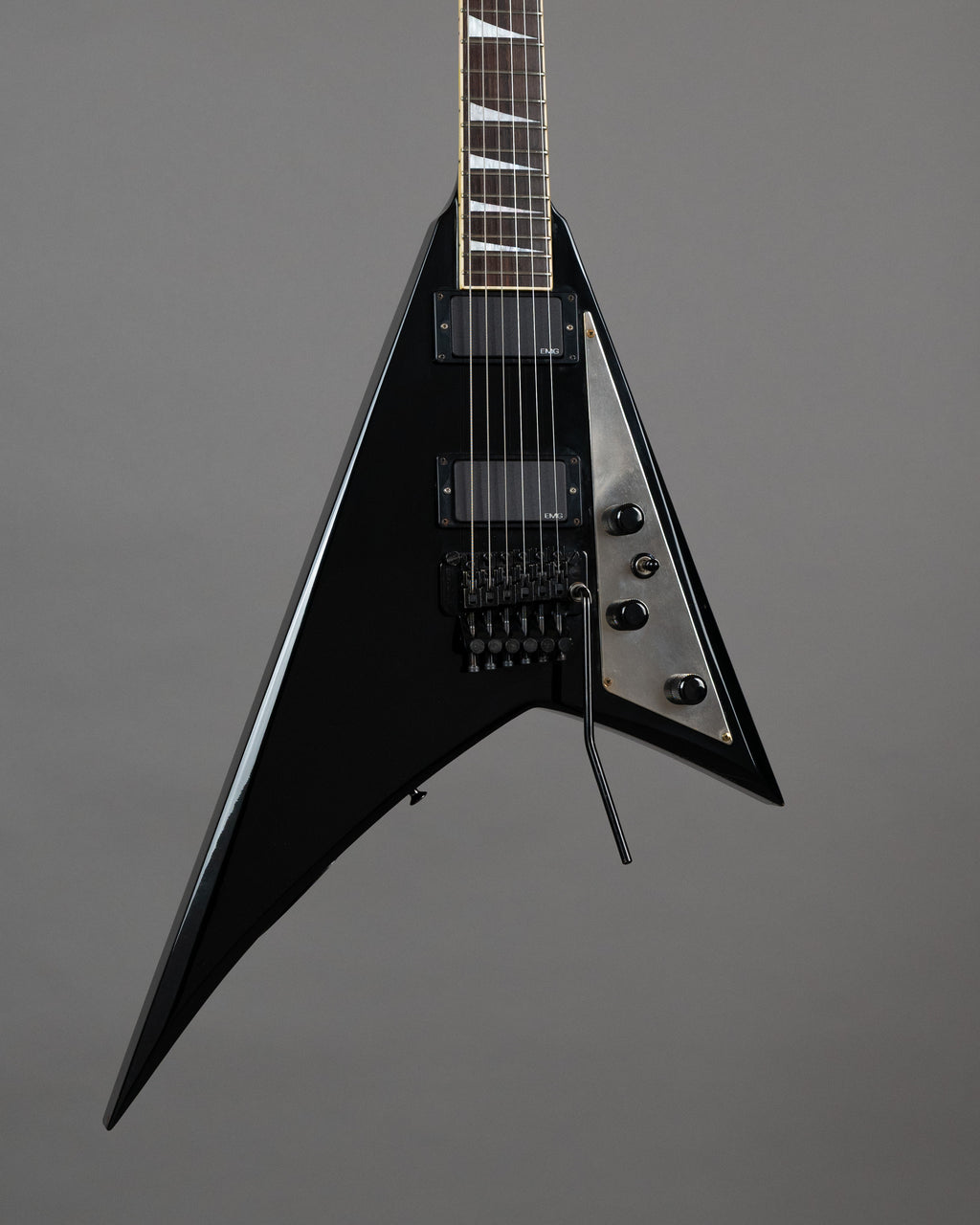 c1980s Fernandes JS-100BK (Japan, Black, Gig Bag)