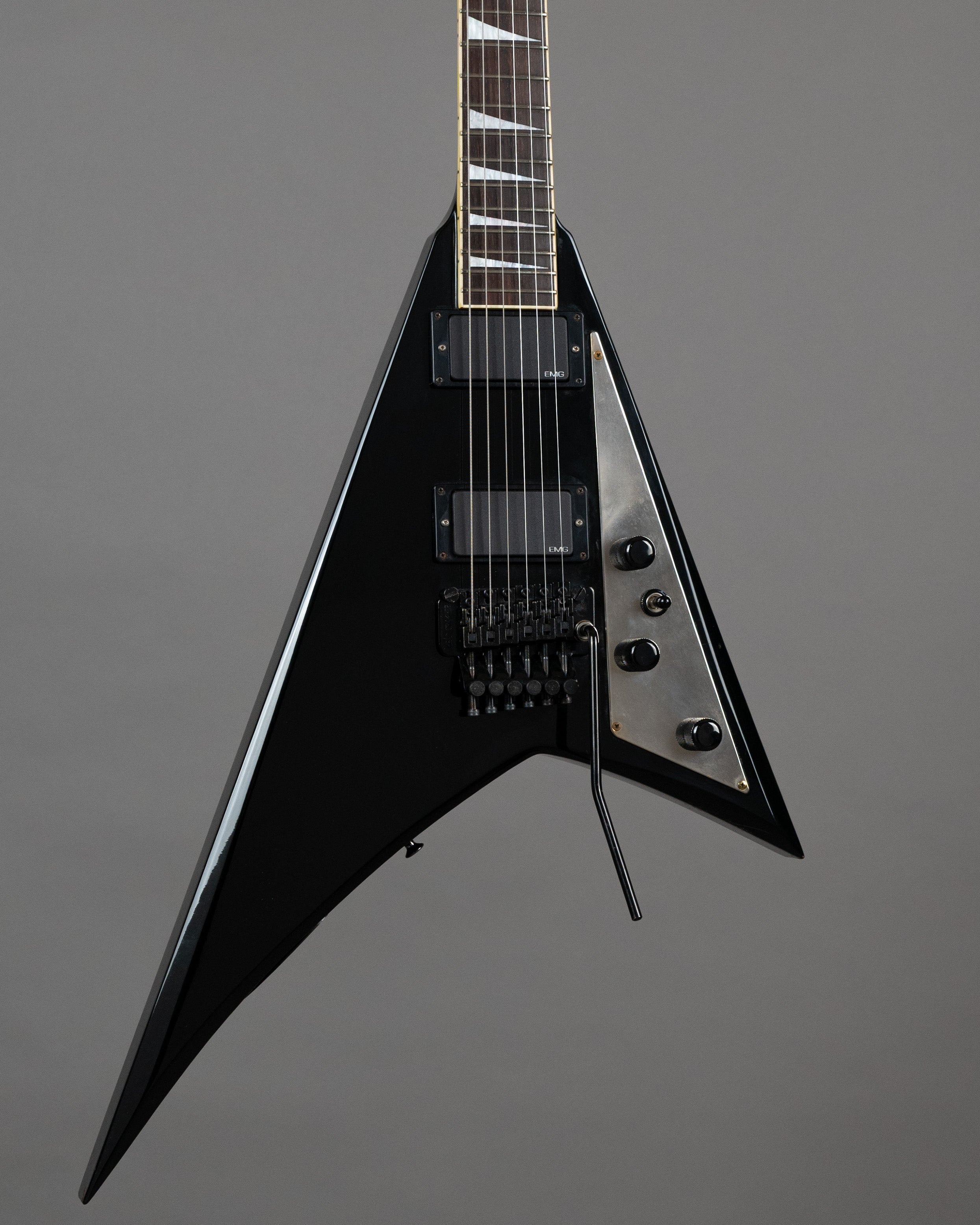 c1980s Fernandes JS-100BK (Japan, Black, Gig Bag)