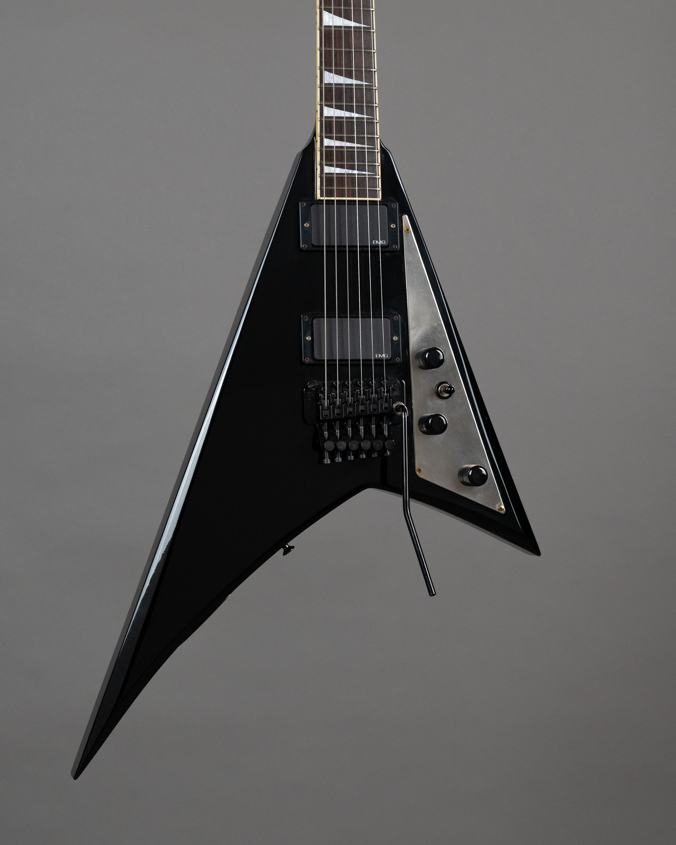 c1980s Fernandes JS-100BK (Japan, Black, Gig Bag)