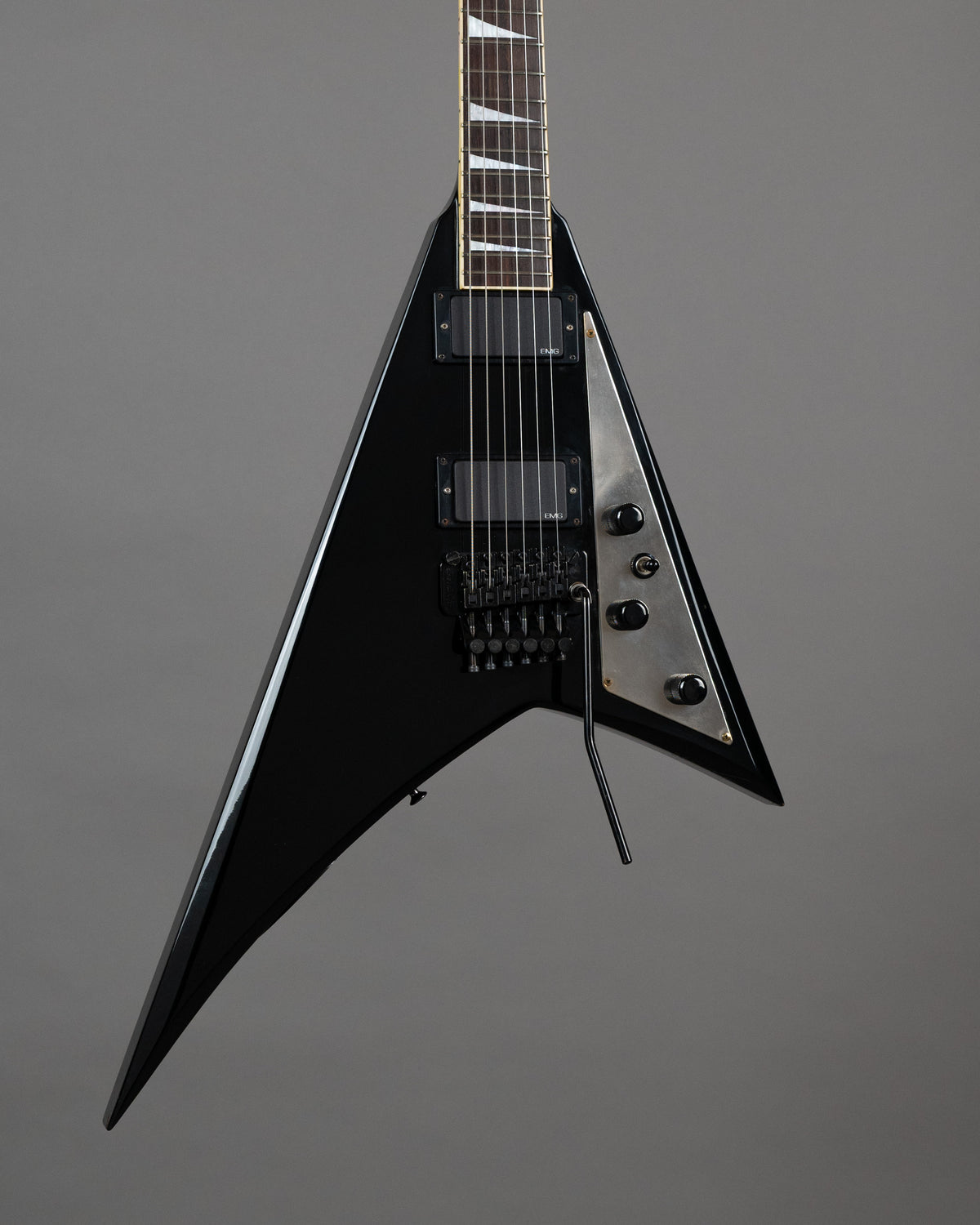 c1980s Fernandes JS-100BK (Japan, Black, Gig Bag)