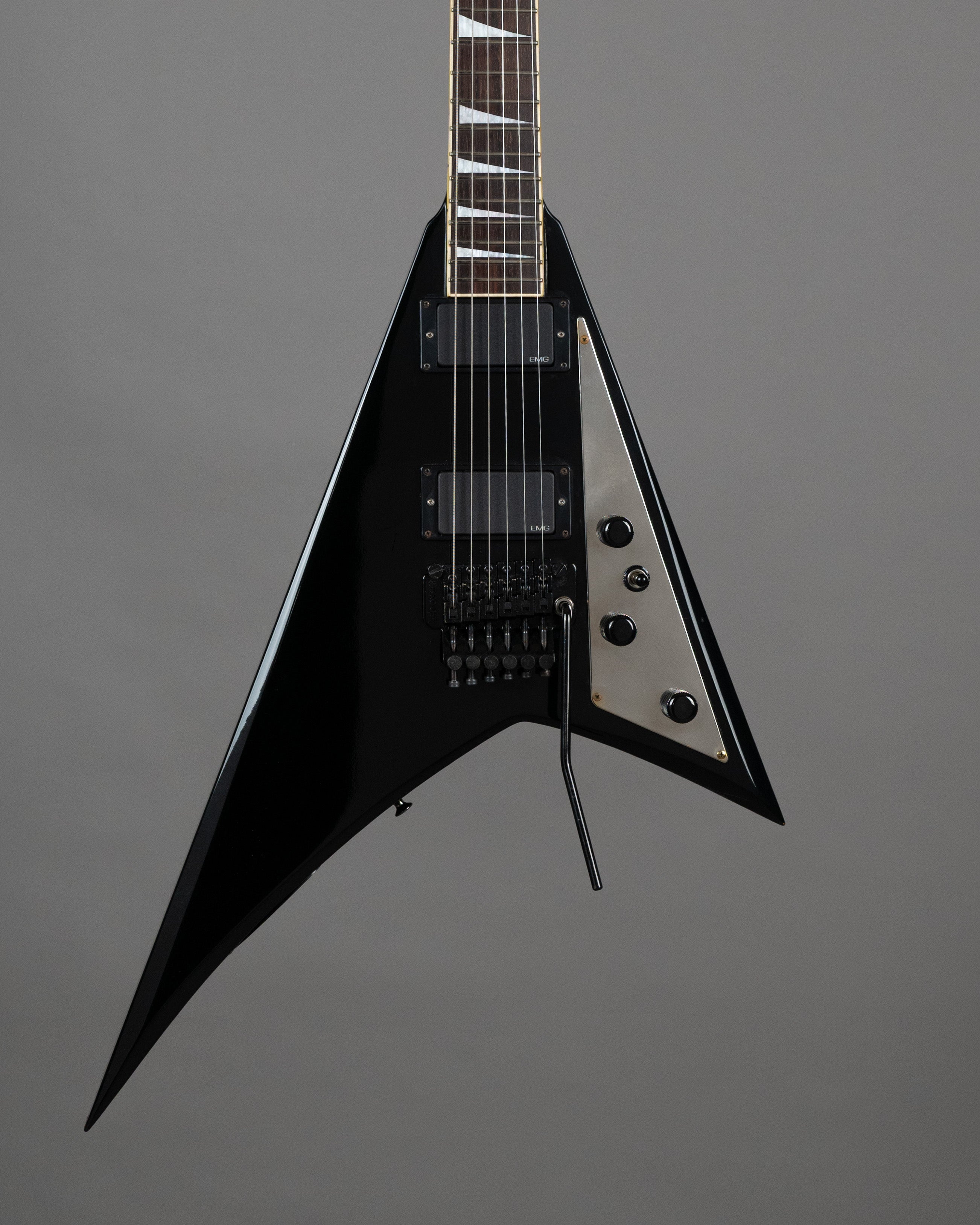 c1980s Fernandes JS-100BK (Japan, Black, Gig Bag)