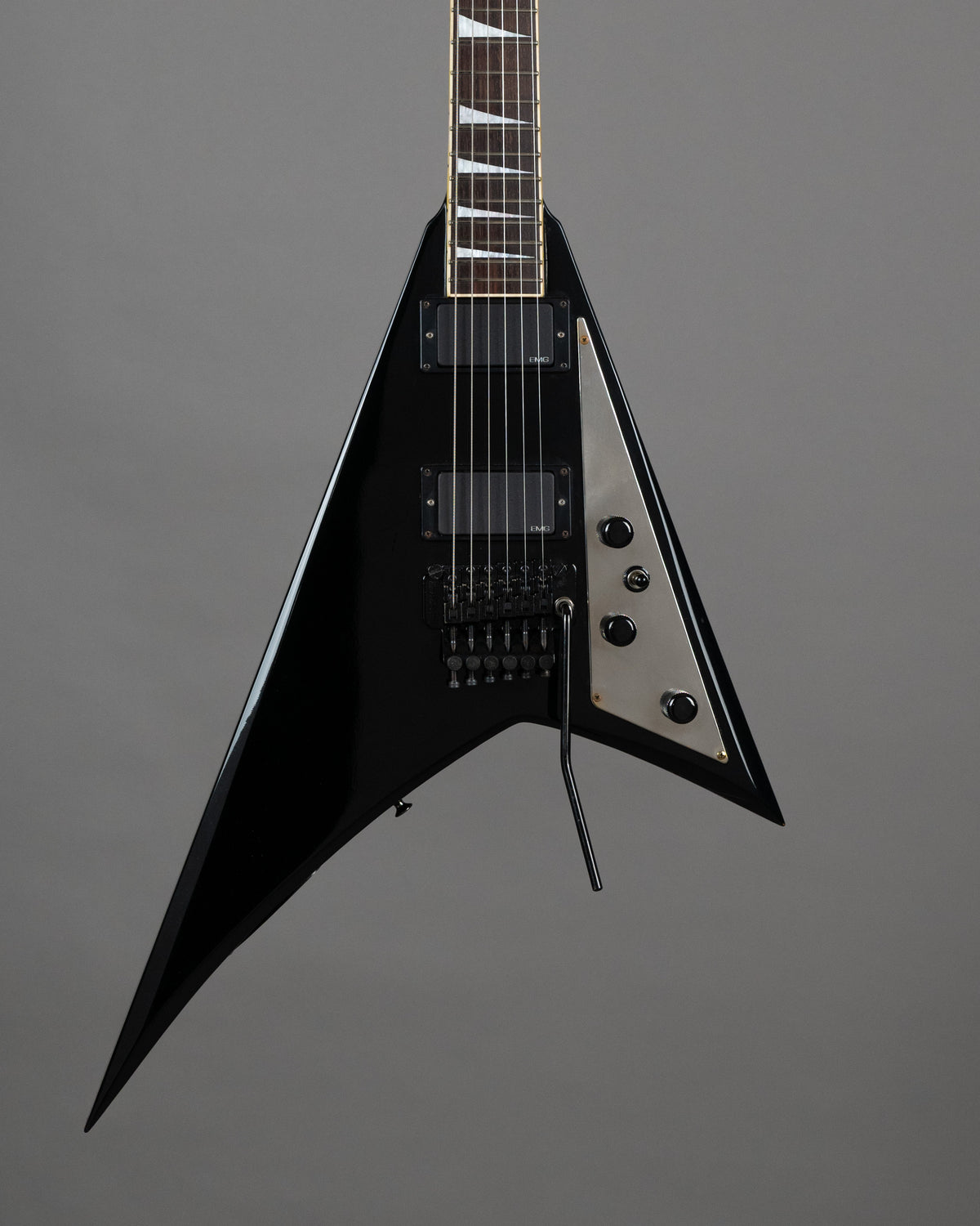 c1980s Fernandes JS-100BK (Japan, Black, Gig Bag)