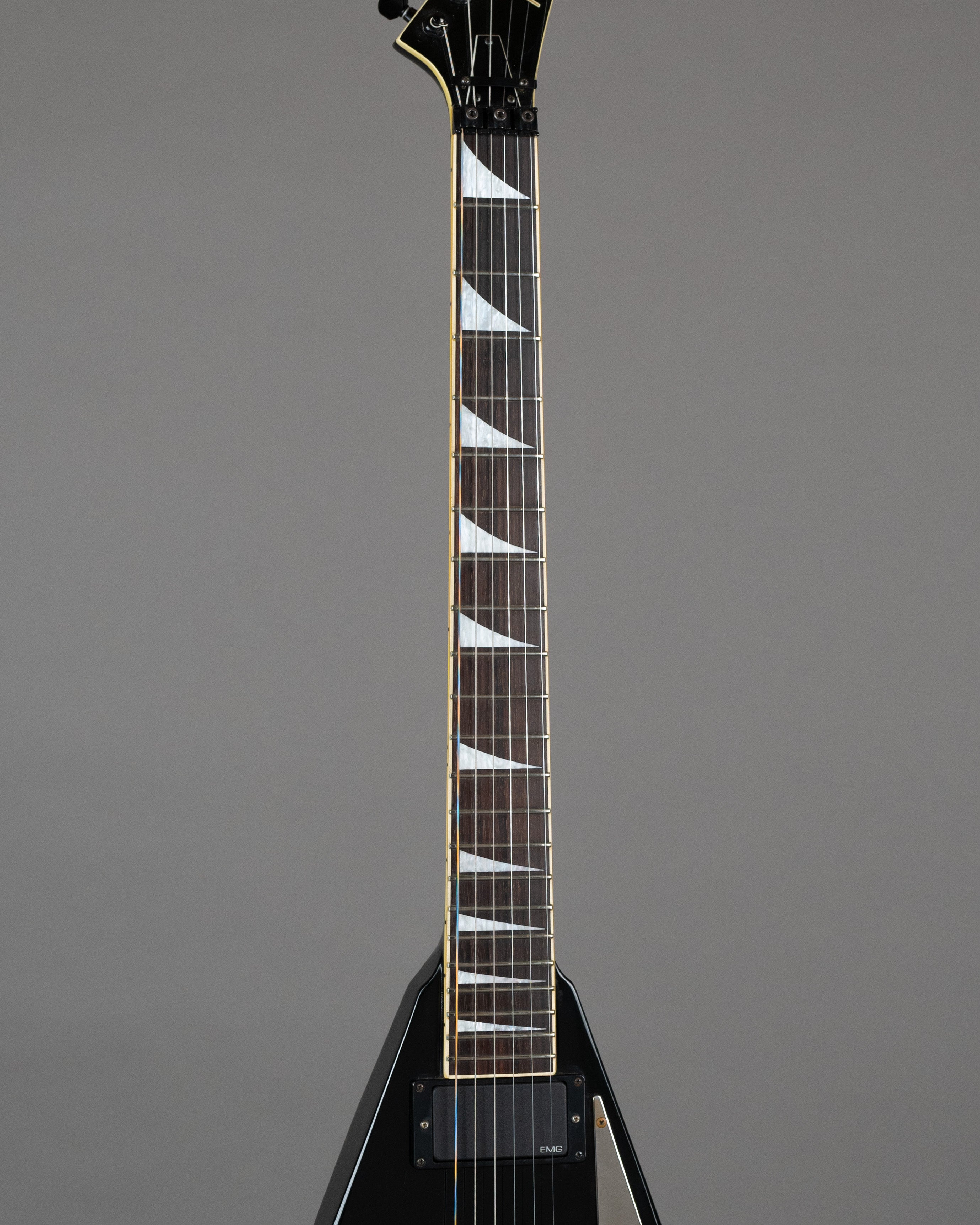 c1980s Fernandes JS-100BK (Japan, Black, Gig Bag)