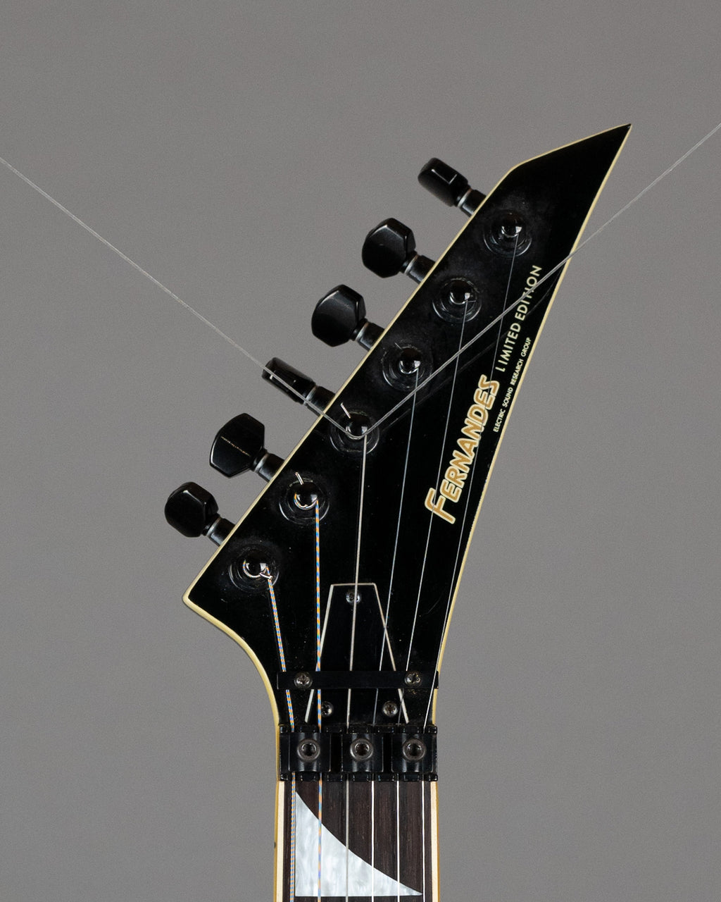 c1980s Fernandes JS-100BK (Japan, Black, Gig Bag)