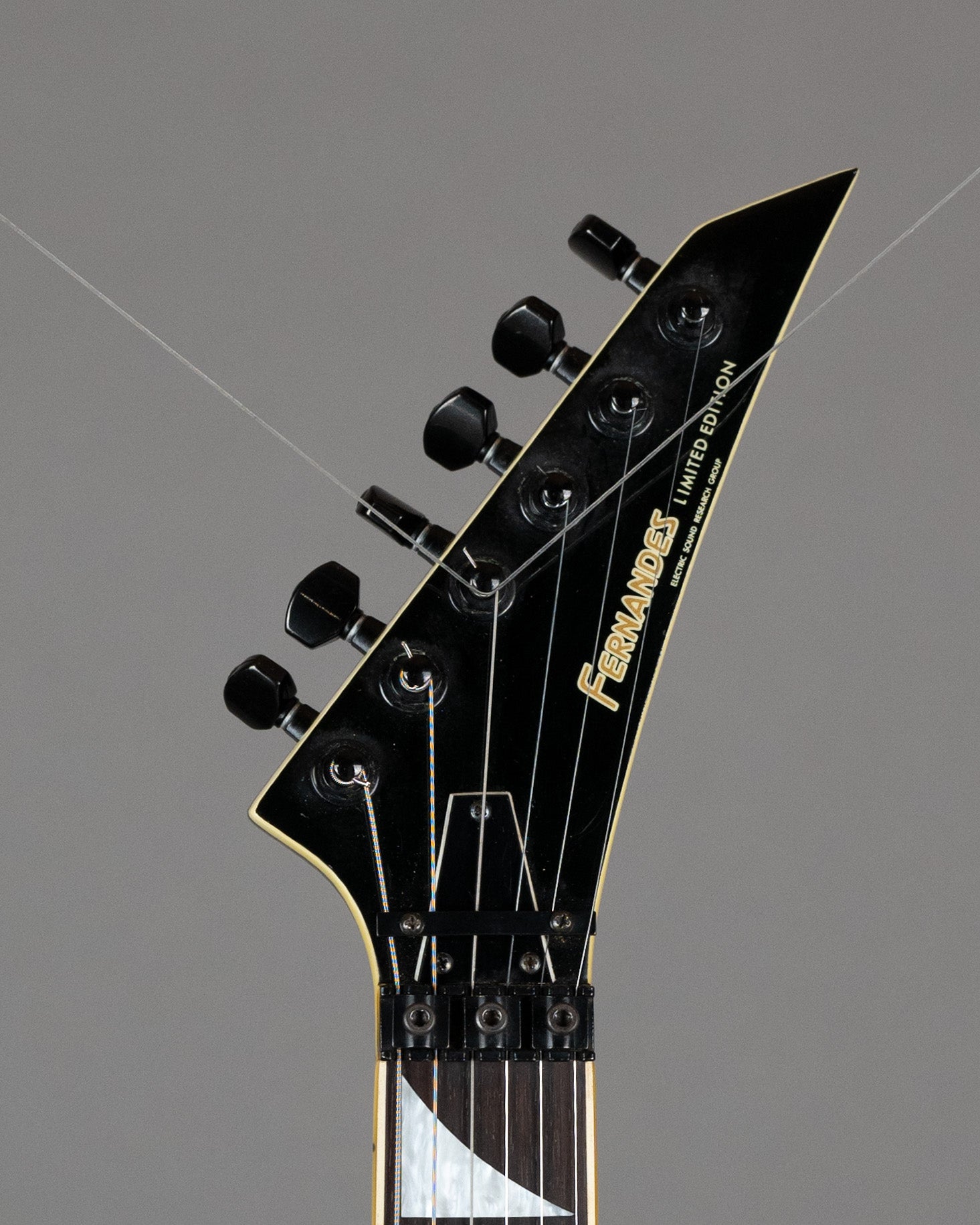 c1980s Fernandes JS-100BK (Japan, Black, Gig Bag)