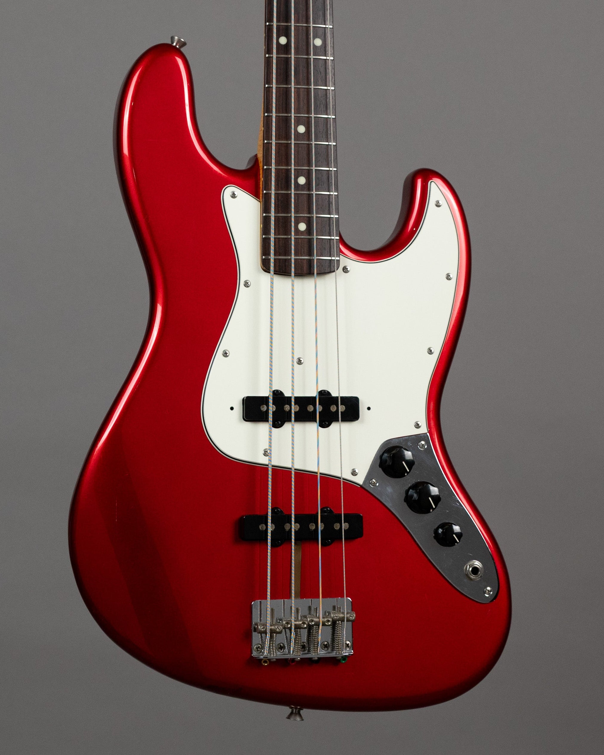 1989 Fender JB62-95 (Japan, Candy Apple Red)