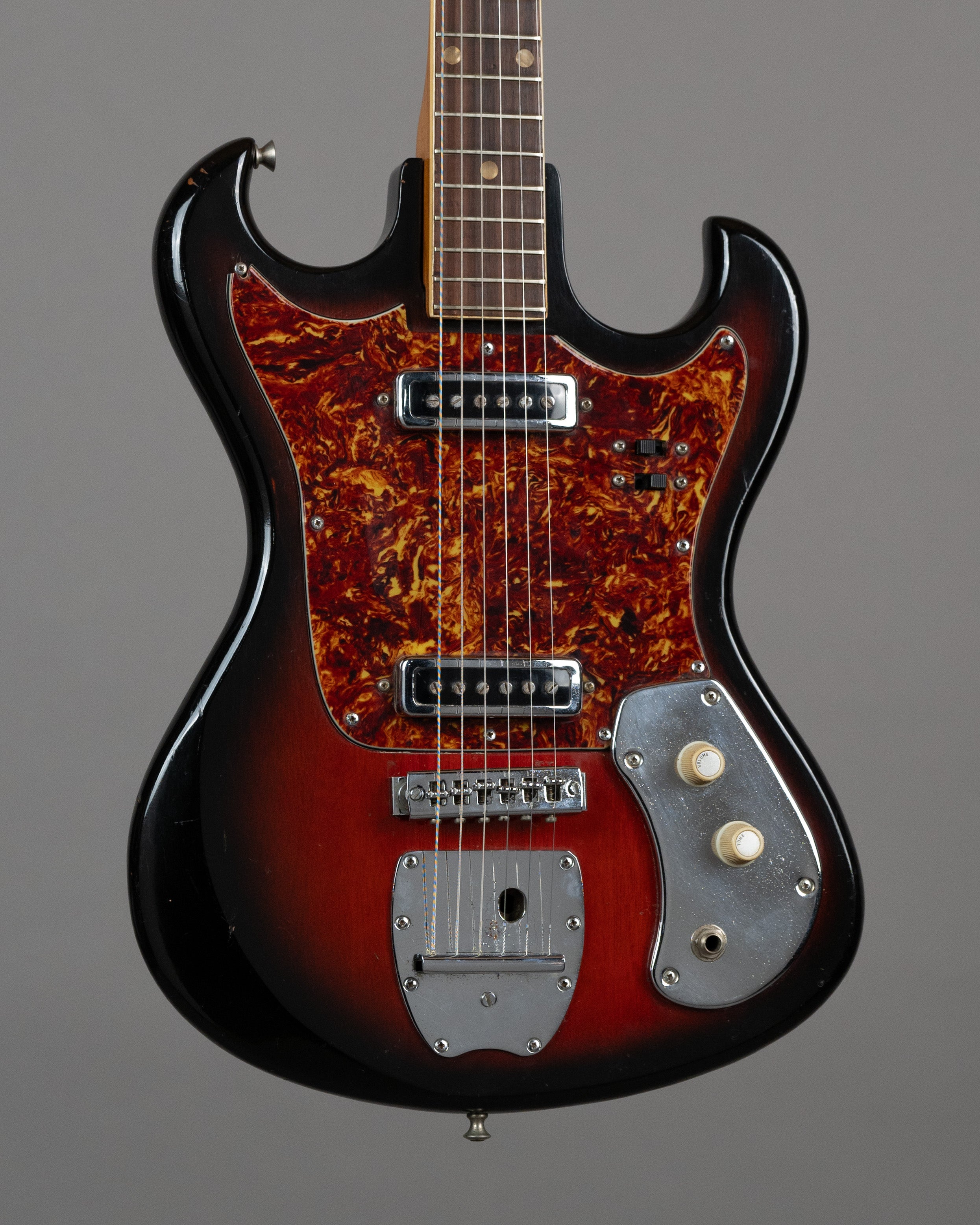 c1960s Kawai Guitar (Japan, Rising Sun Burst)