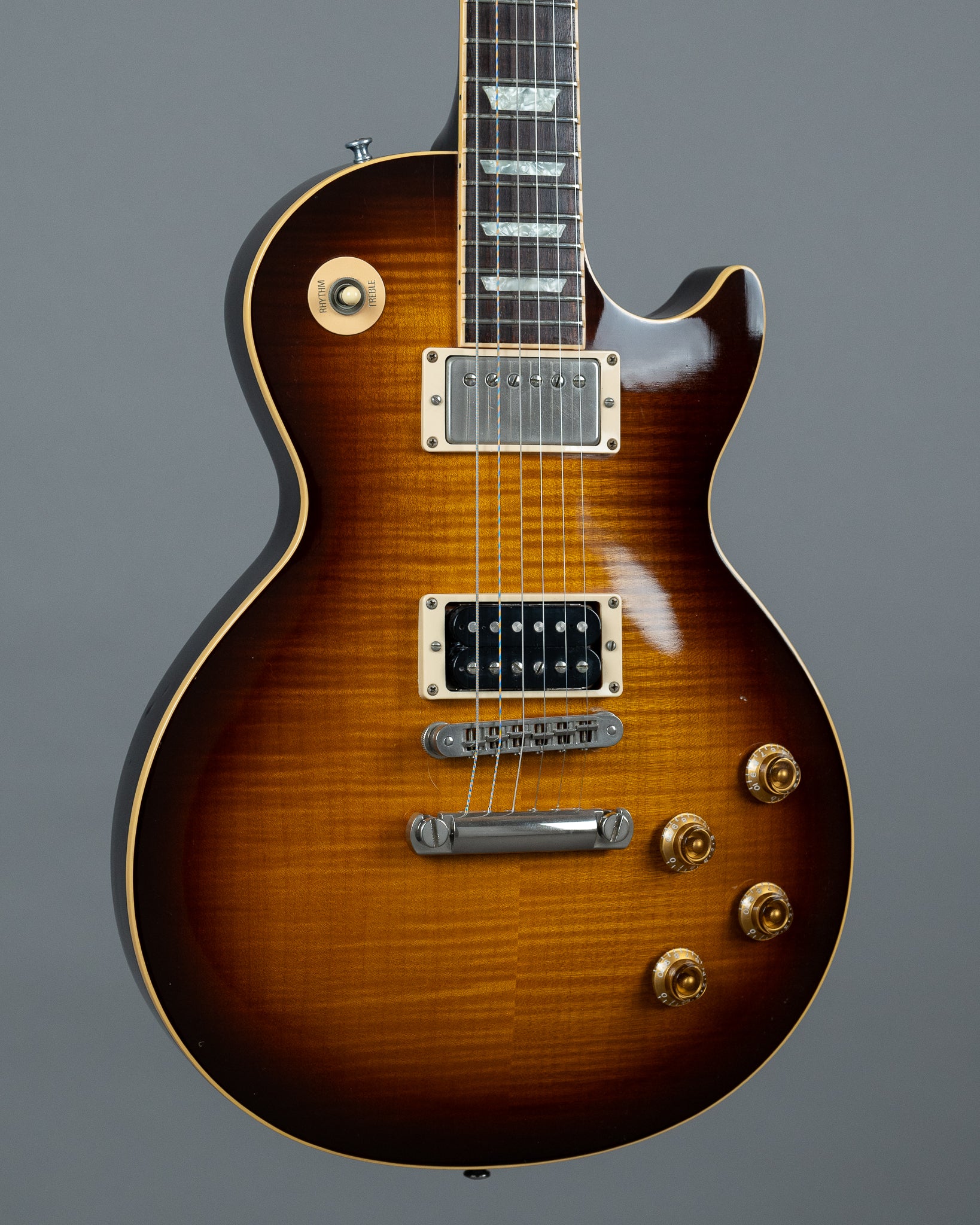 2002 Gibson Les Paul Standard 50s Neck Yamano (USA, Desertburst, OHSC)
