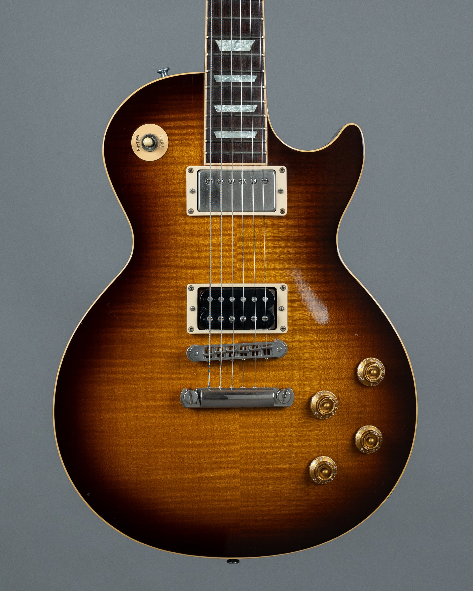 2002 Gibson Les Paul Standard 50s Neck Yamano (USA, Desertburst, OHSC)
