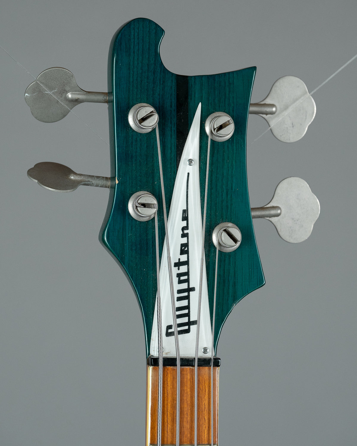 c1980s Guyatone 'Rick*******r' Bass (Japan, Tealglow, HSC)