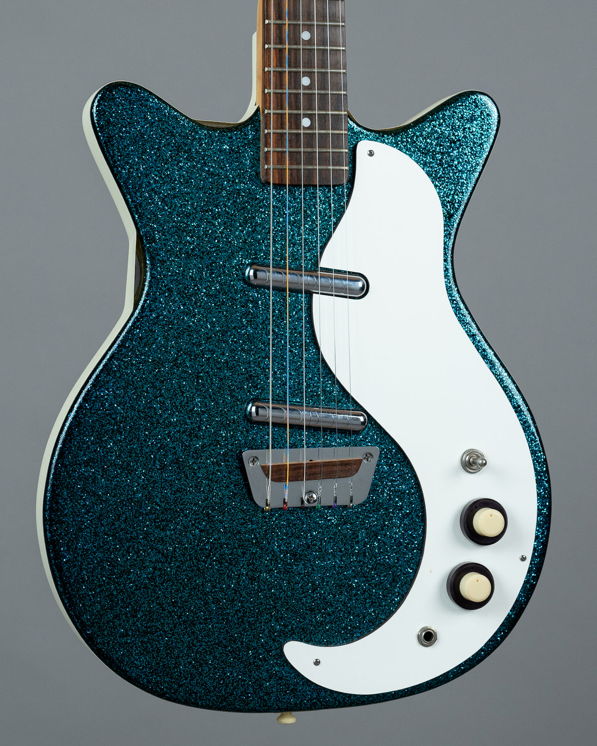 c2000s Danelectro '59 (China, Blue Metal Flake)