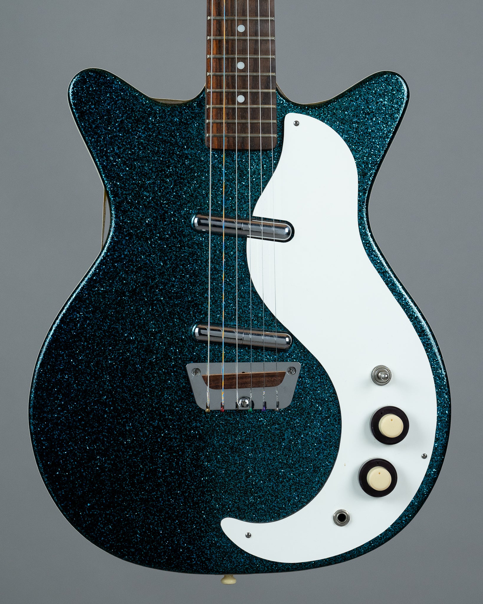 c2000s Danelectro '59 (China, Blue Metal Flake)