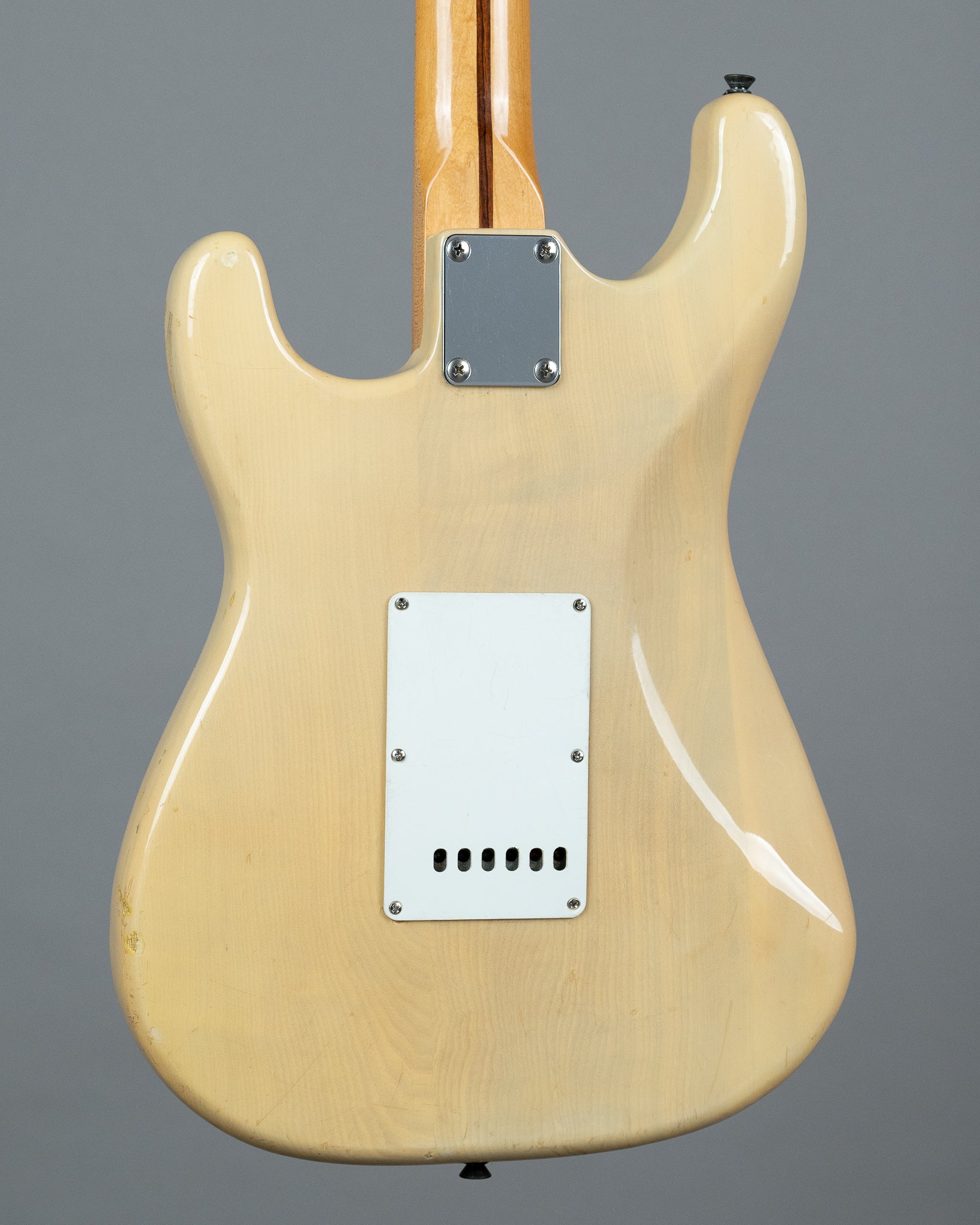 c1980 El Maya Artist Model Stratocaster (Japan, Blonde)
